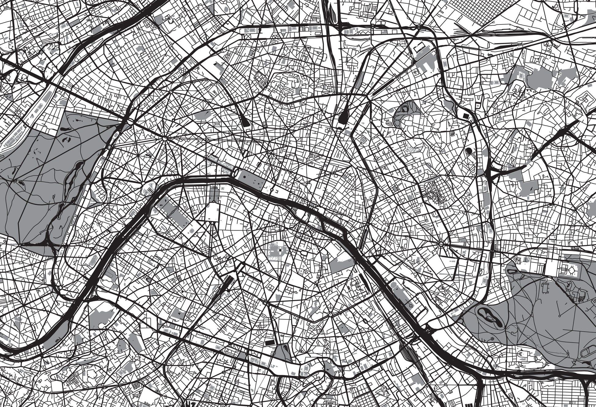 1946x1329 Paris Map Mural