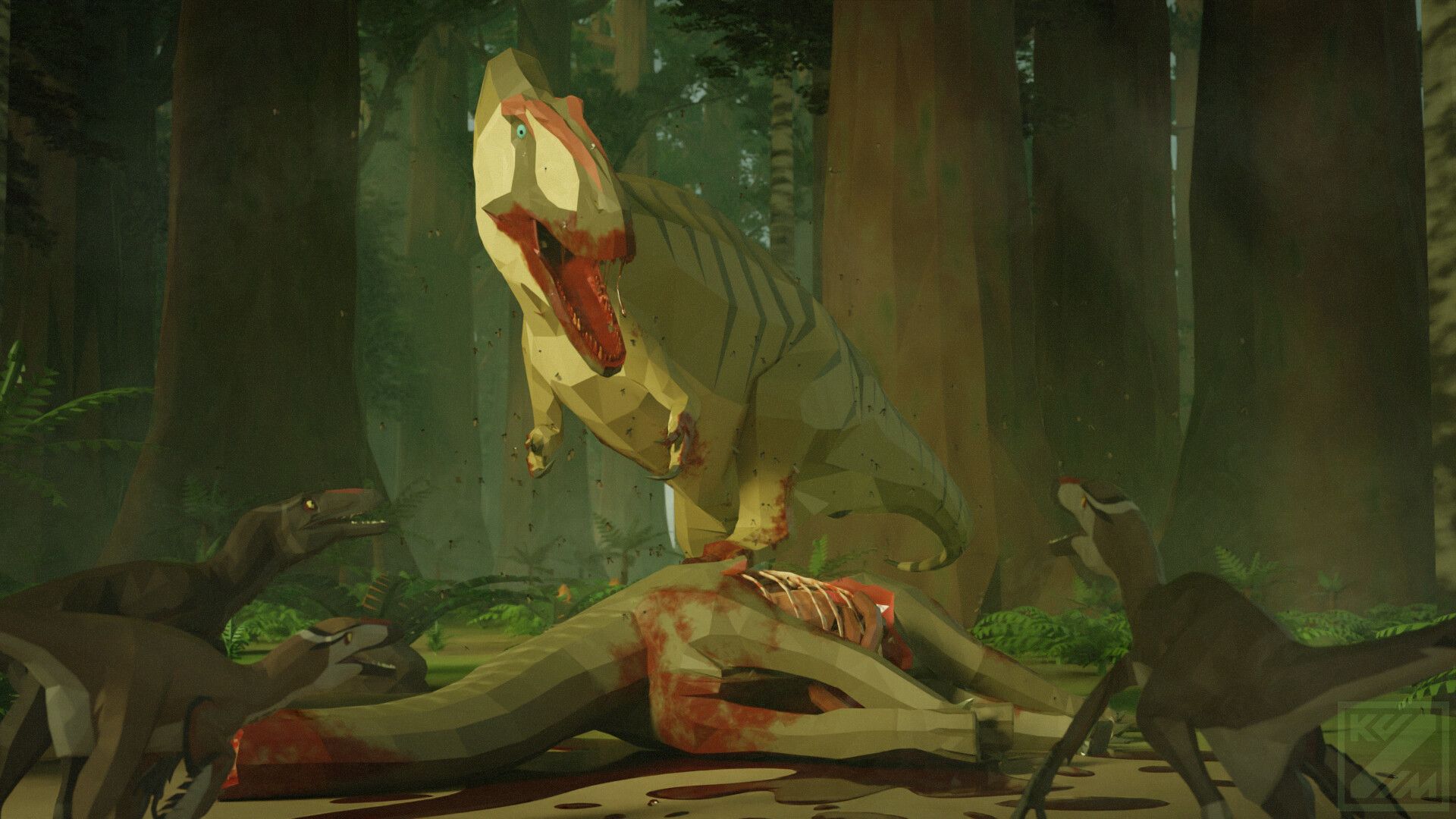 1920x1080 Paleoart Wallpaper