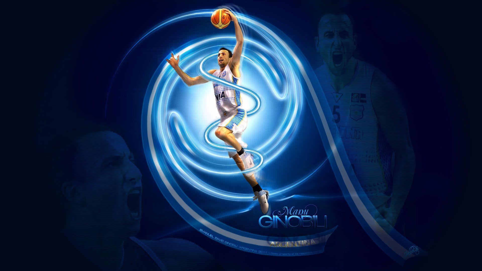 1920x1080 Manu Ginobili NBA Wallpaper
