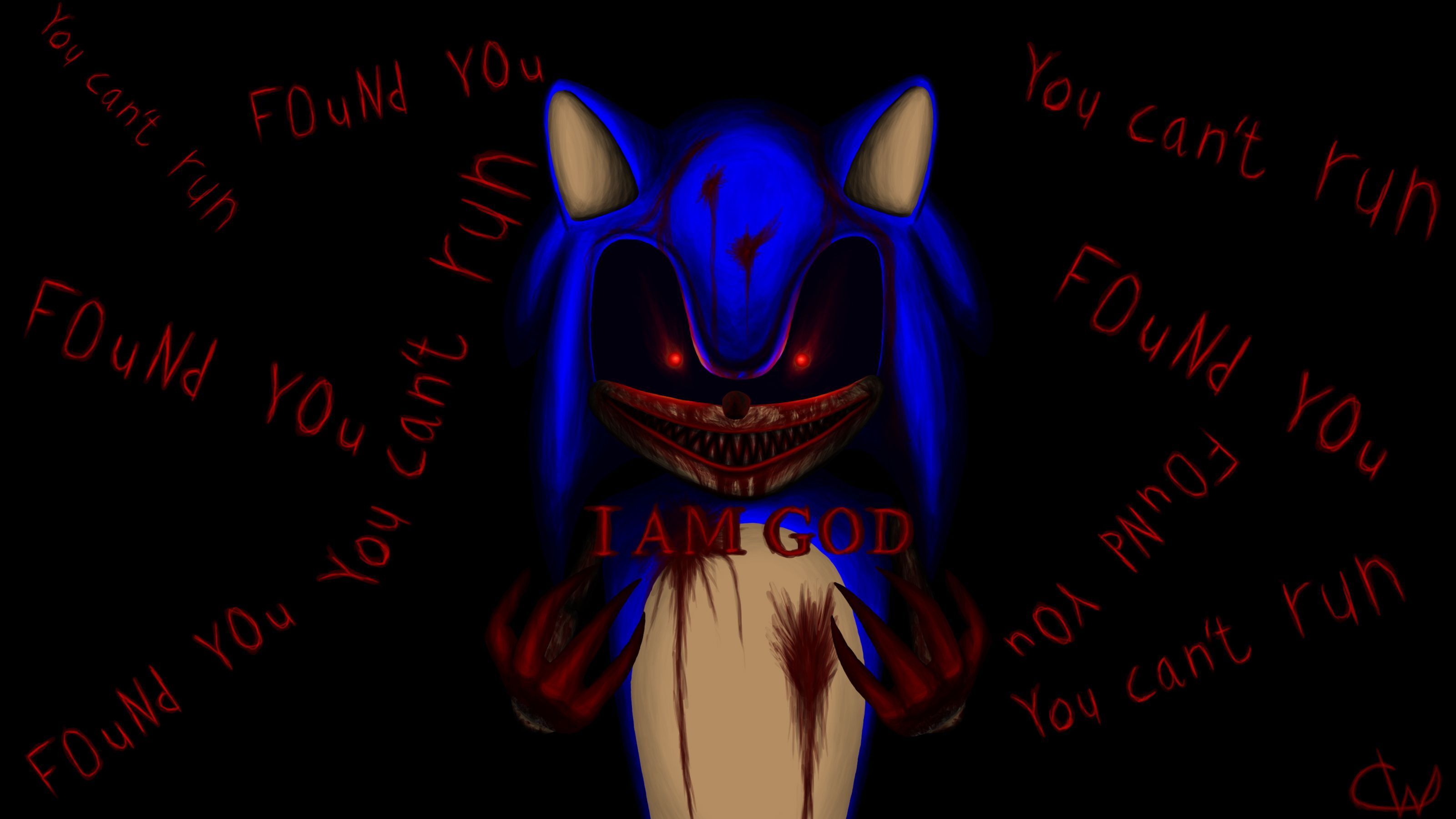 3200x1800 Sonic Vs Sonic Exe Wallpaper