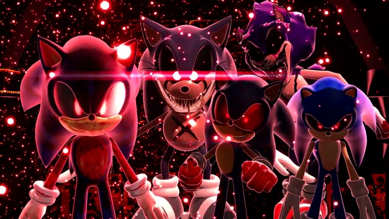 1280x720 Dark Sonic V.S. Sonic.EXE: The Movie [Official Trailer] ソニック v. ソニック