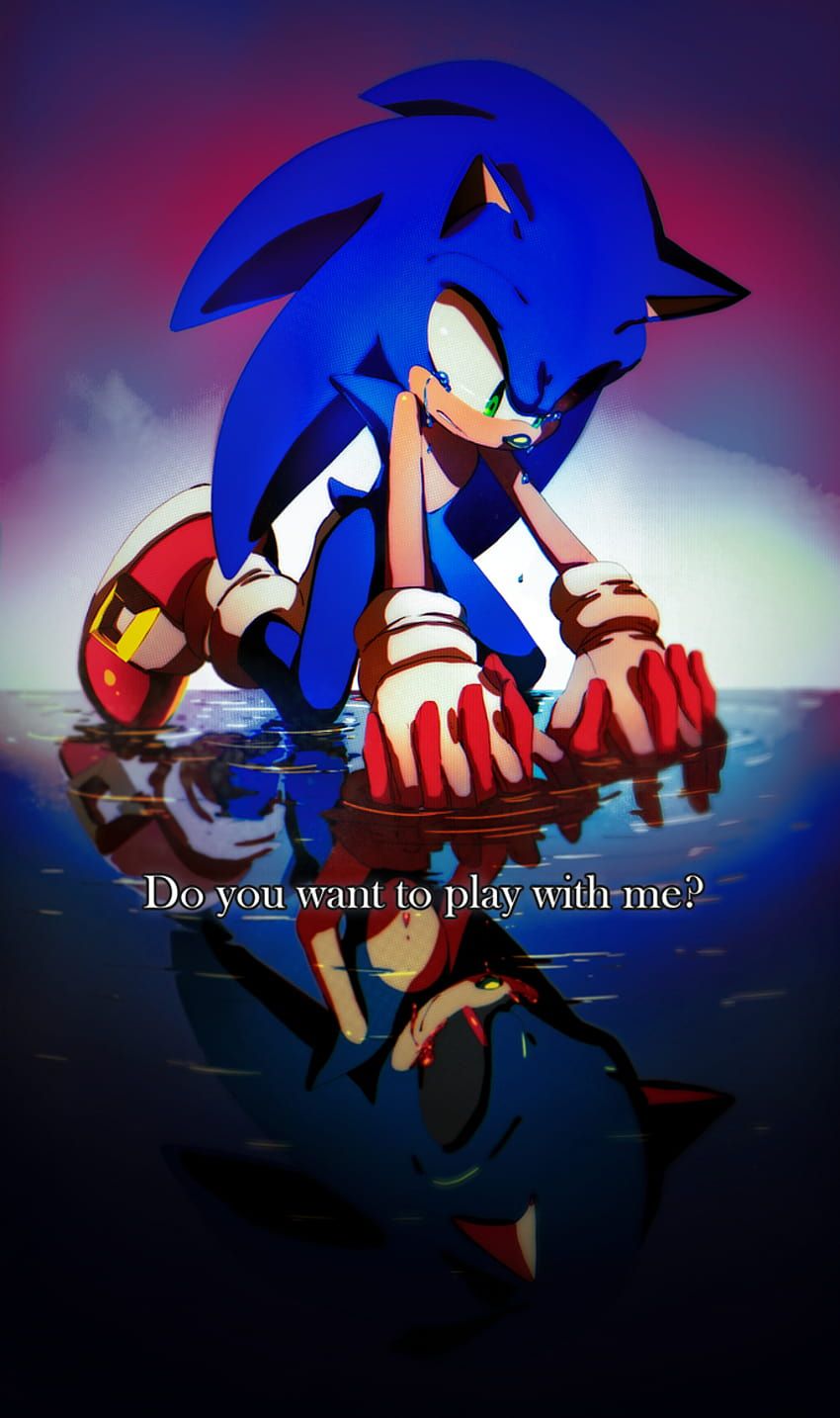 850x1434 Sonic exe HD wallpaper