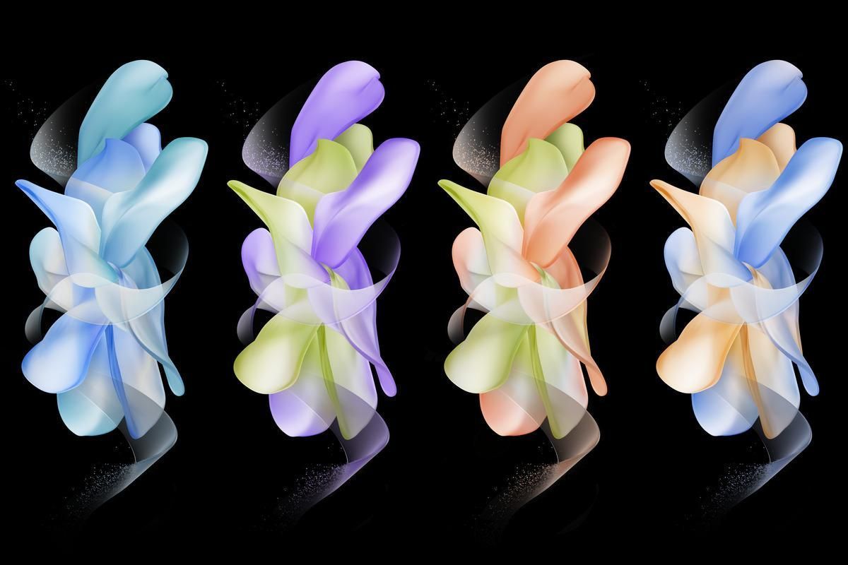 1200x800 Download the new Samsung Galaxy Z Flip 4 wallpaper for your device