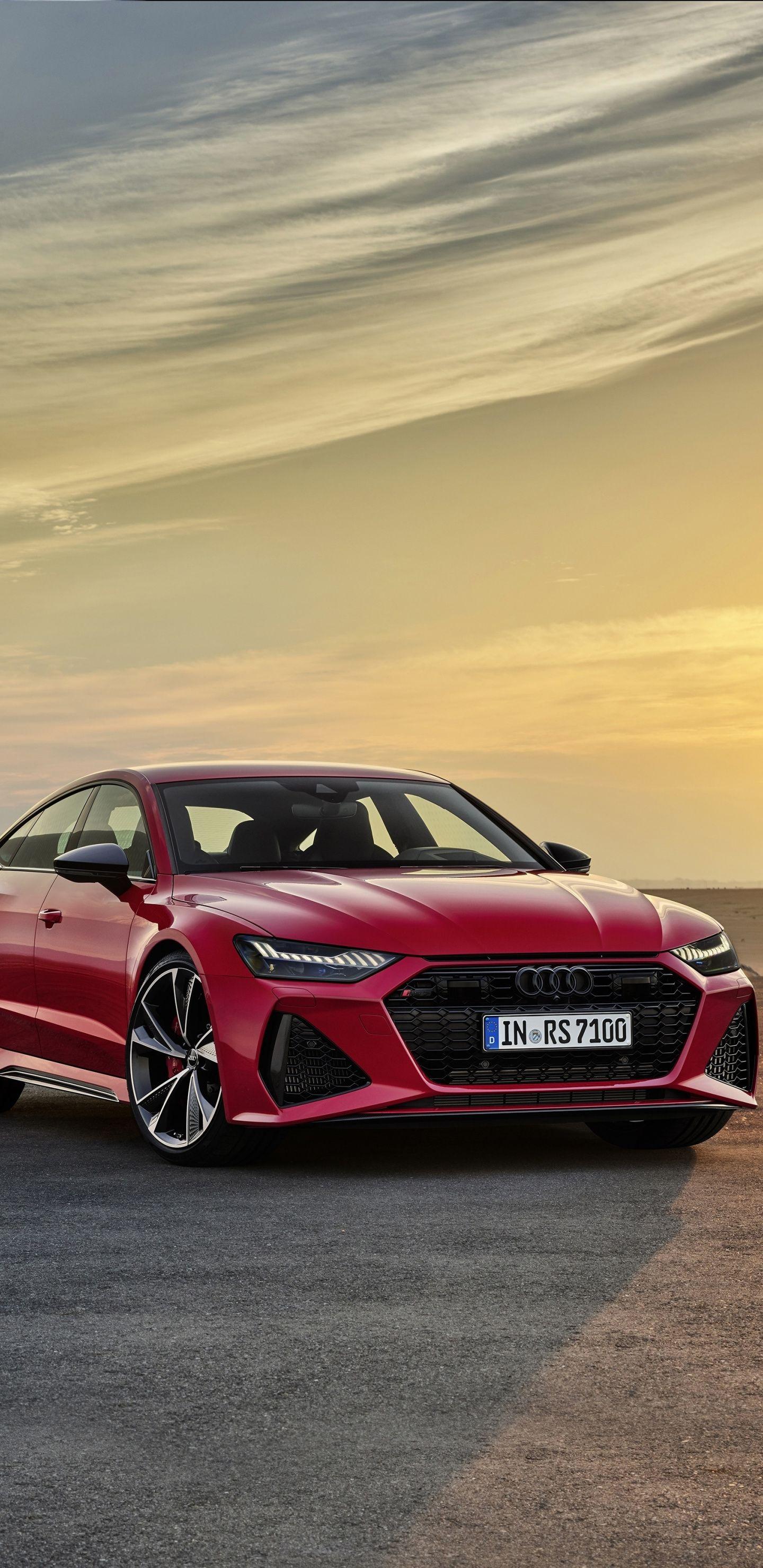 1440x2960 Off Road, Car, Red Audi RS7 Wallpaper. Red Audi, Audi