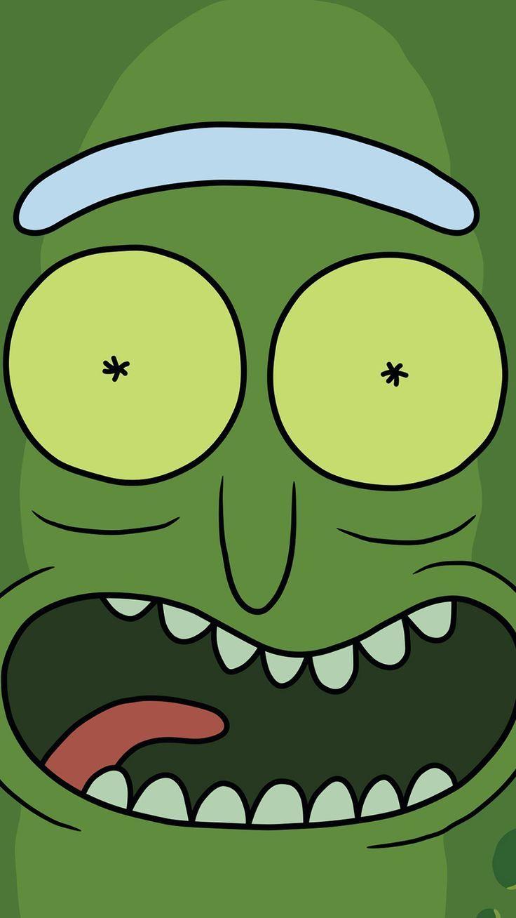 736x1308 Rick and Morty Wallpaper iphone : I am pickle Rick