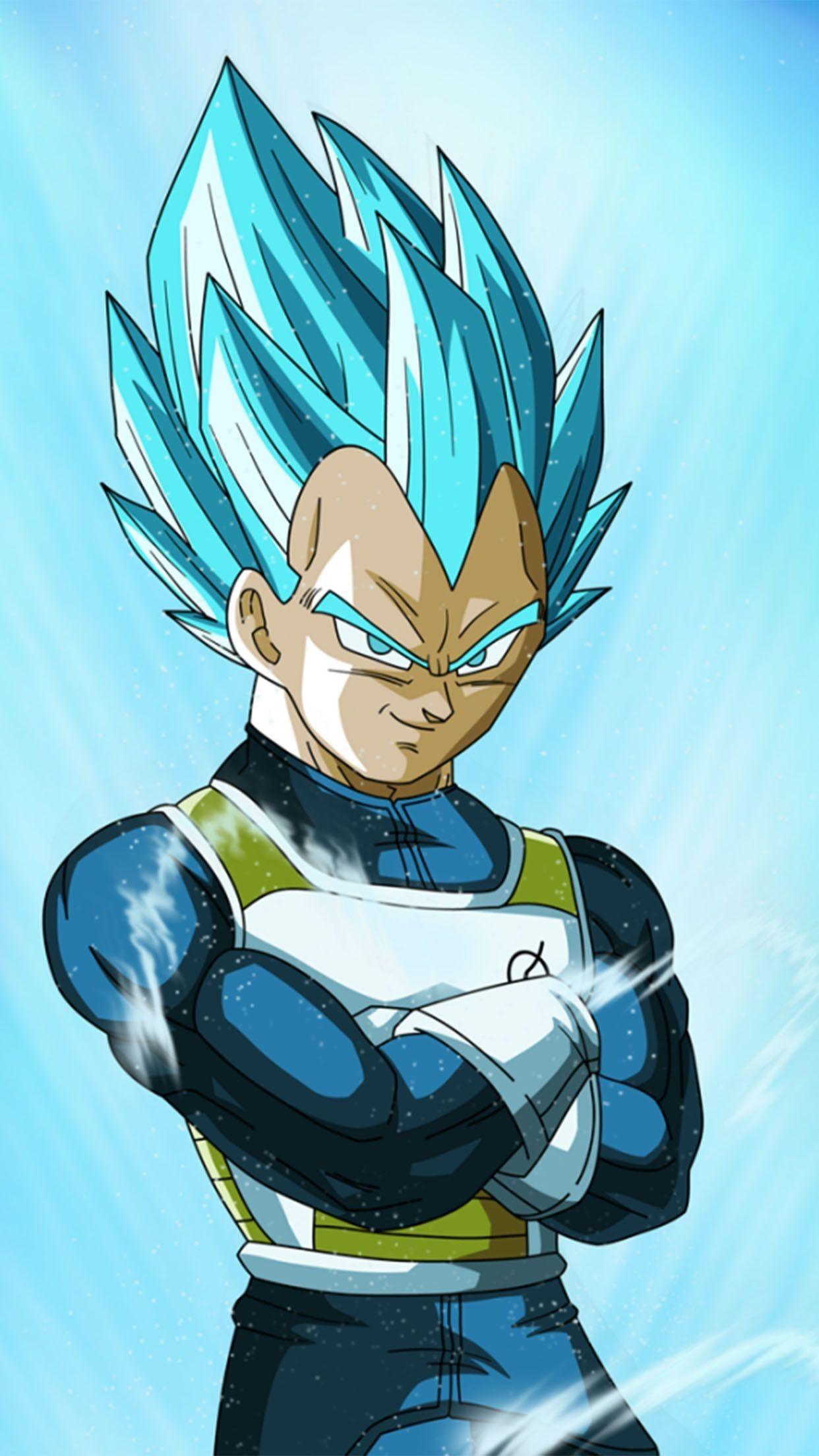 1242x2208 Badass Vegeta Wallpaper