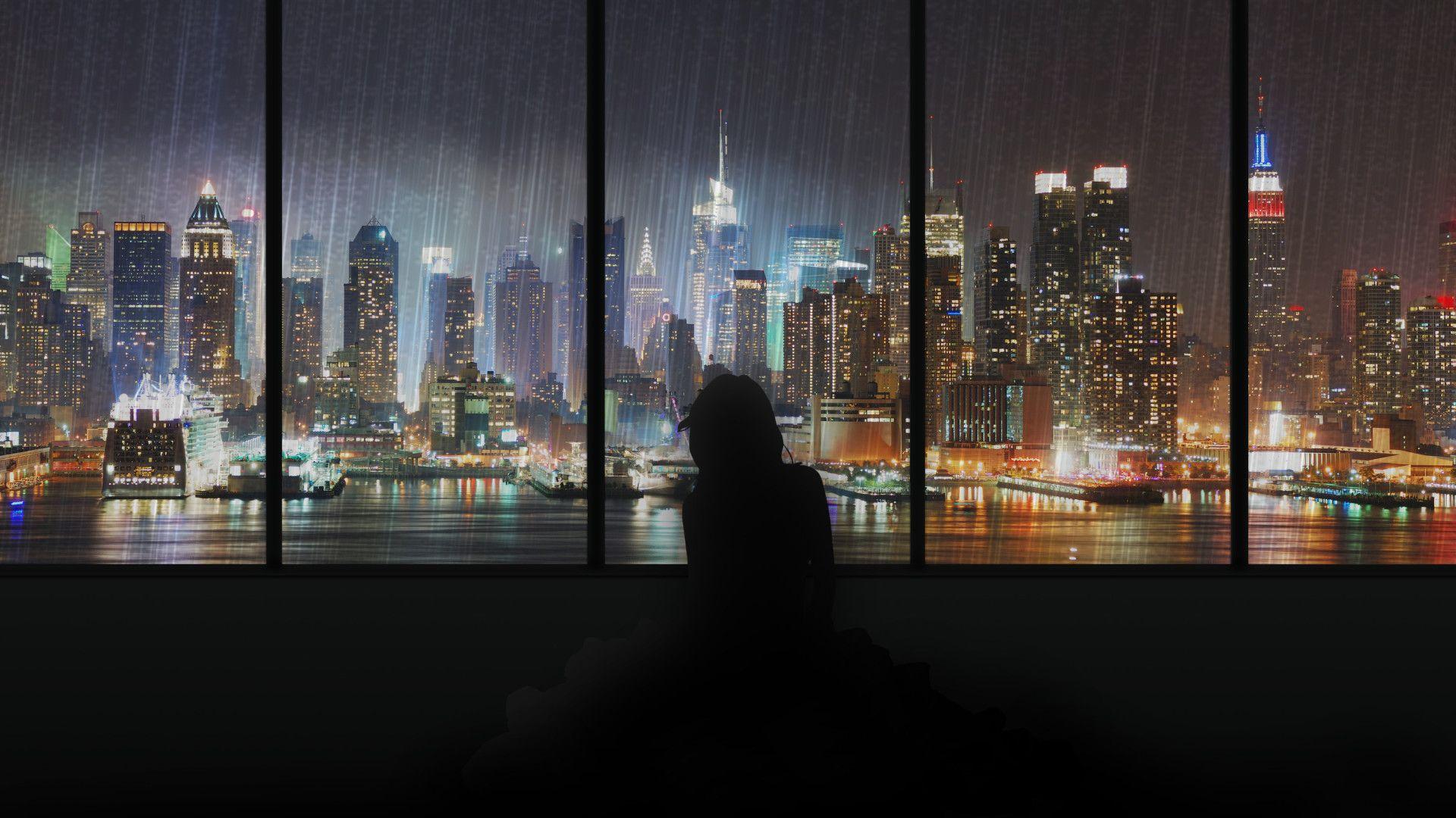 1920x1080 City Lights Laptop Full HD 1080P HD 4k Wallpaper