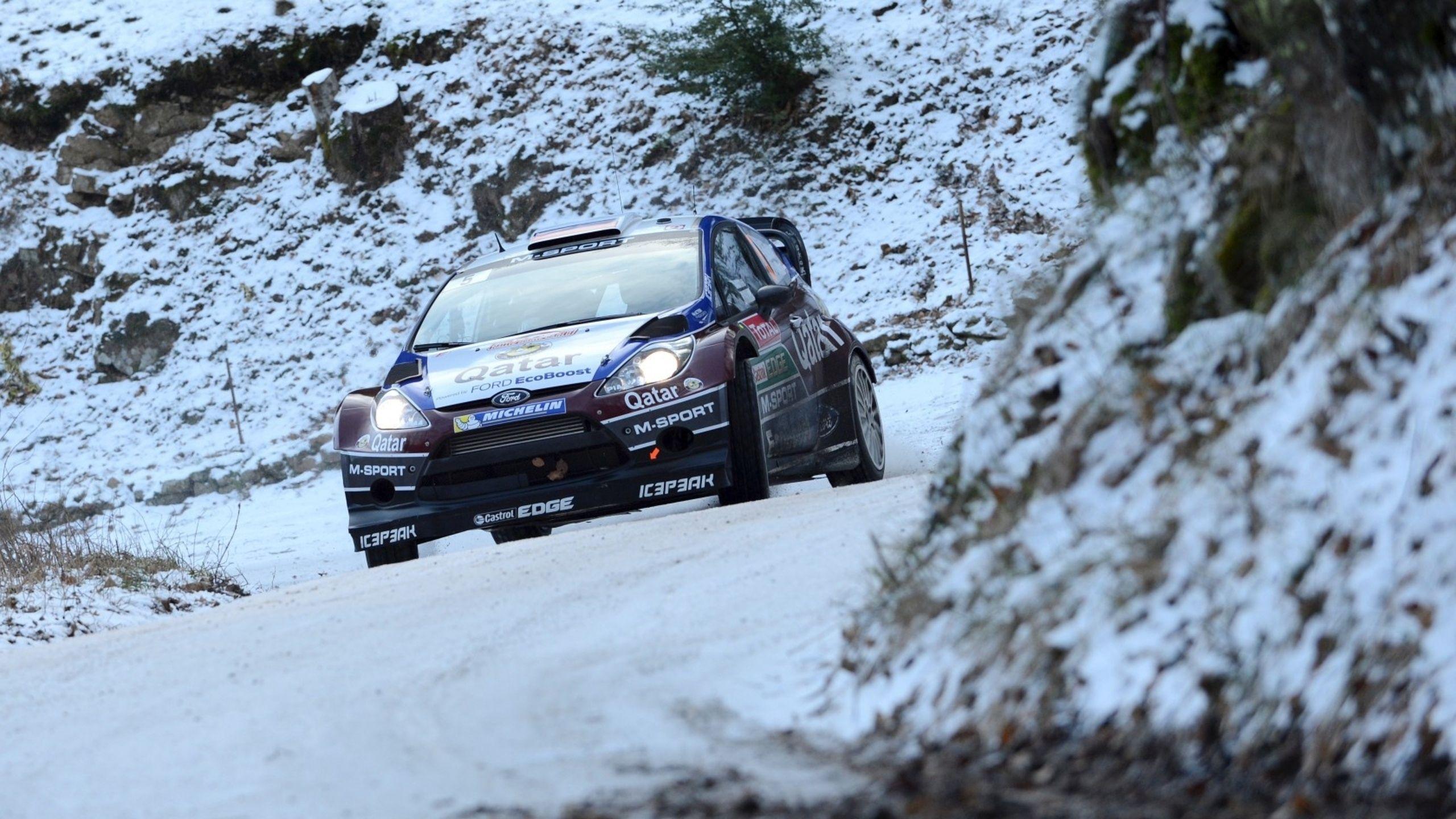 2560x1440 Download wallpaper 2560x1440 rally, car, wrc, ford fiesta