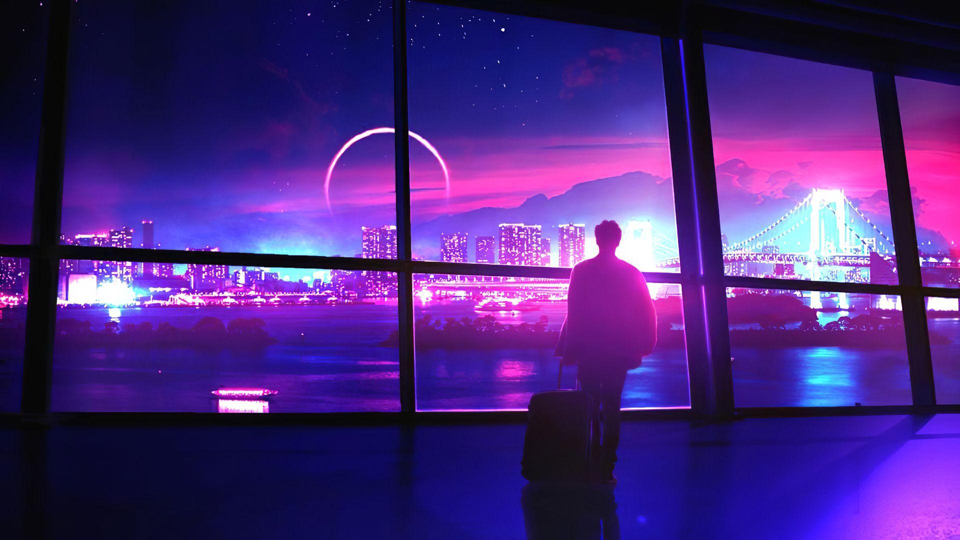 1920x1080 New City Lights 4k Laptop Full HD 1080P HD 4k Wallpaper