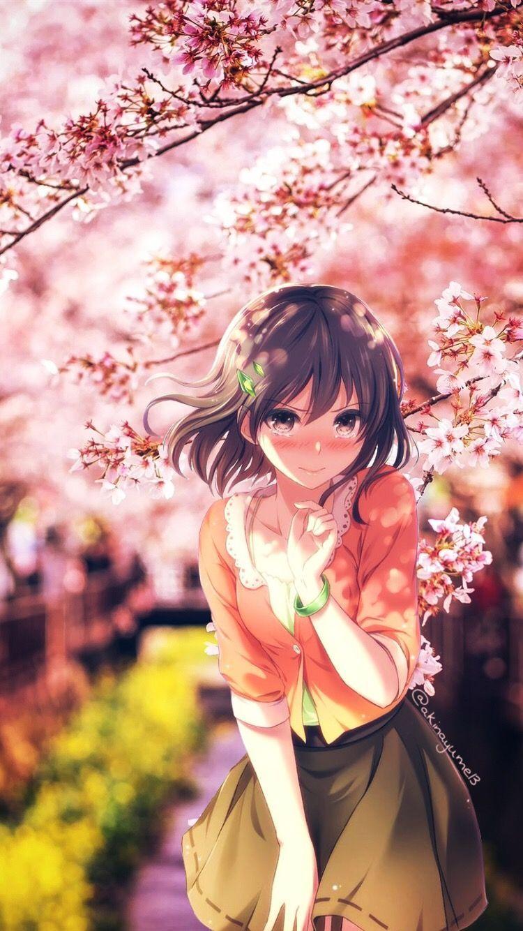 750x1334 girl anime animegirl animewallpaper japan iphonewallpap