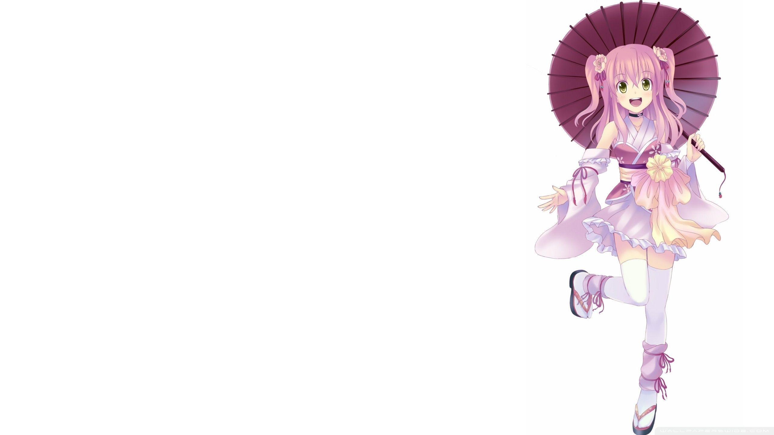 2560x1440 Japanese Anime Girl Ultra HD Desktop Background Wallpaper for 4K