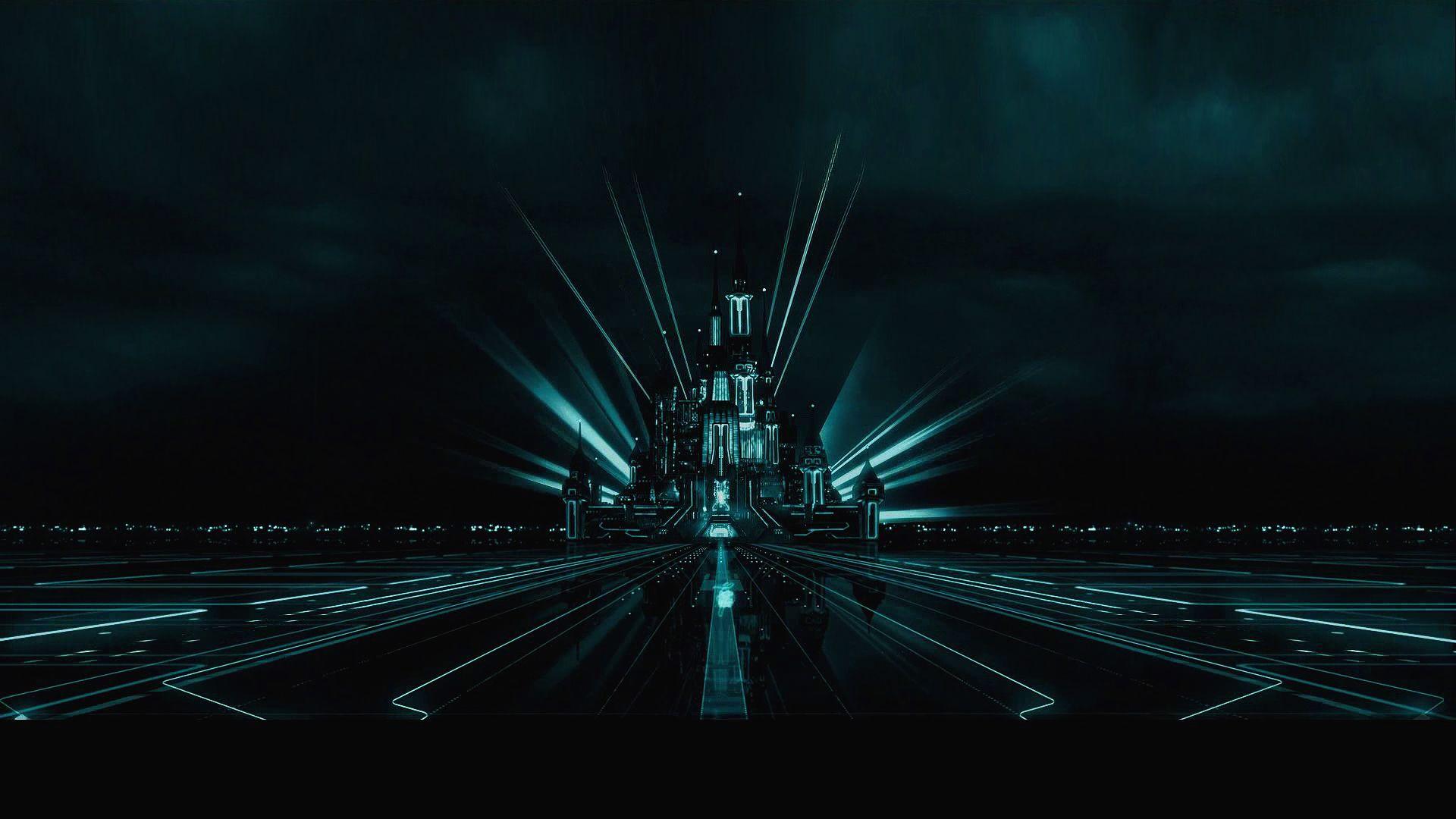 1920x1080 Download the Tron Disney Castle Wallpaper, Tron Disney Castle iPhone