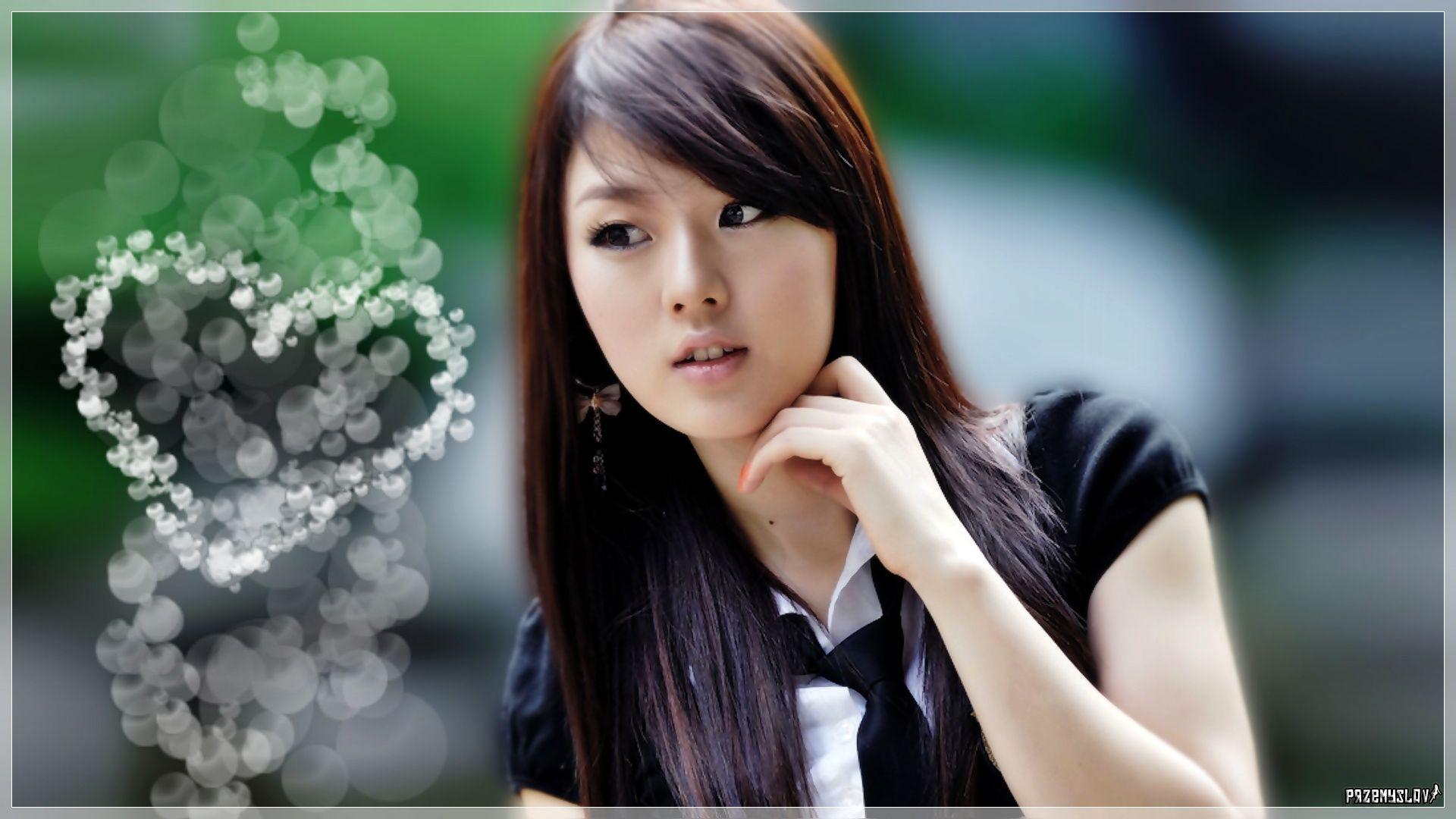 1920x1080 Cute Asian Girls Wallpaper