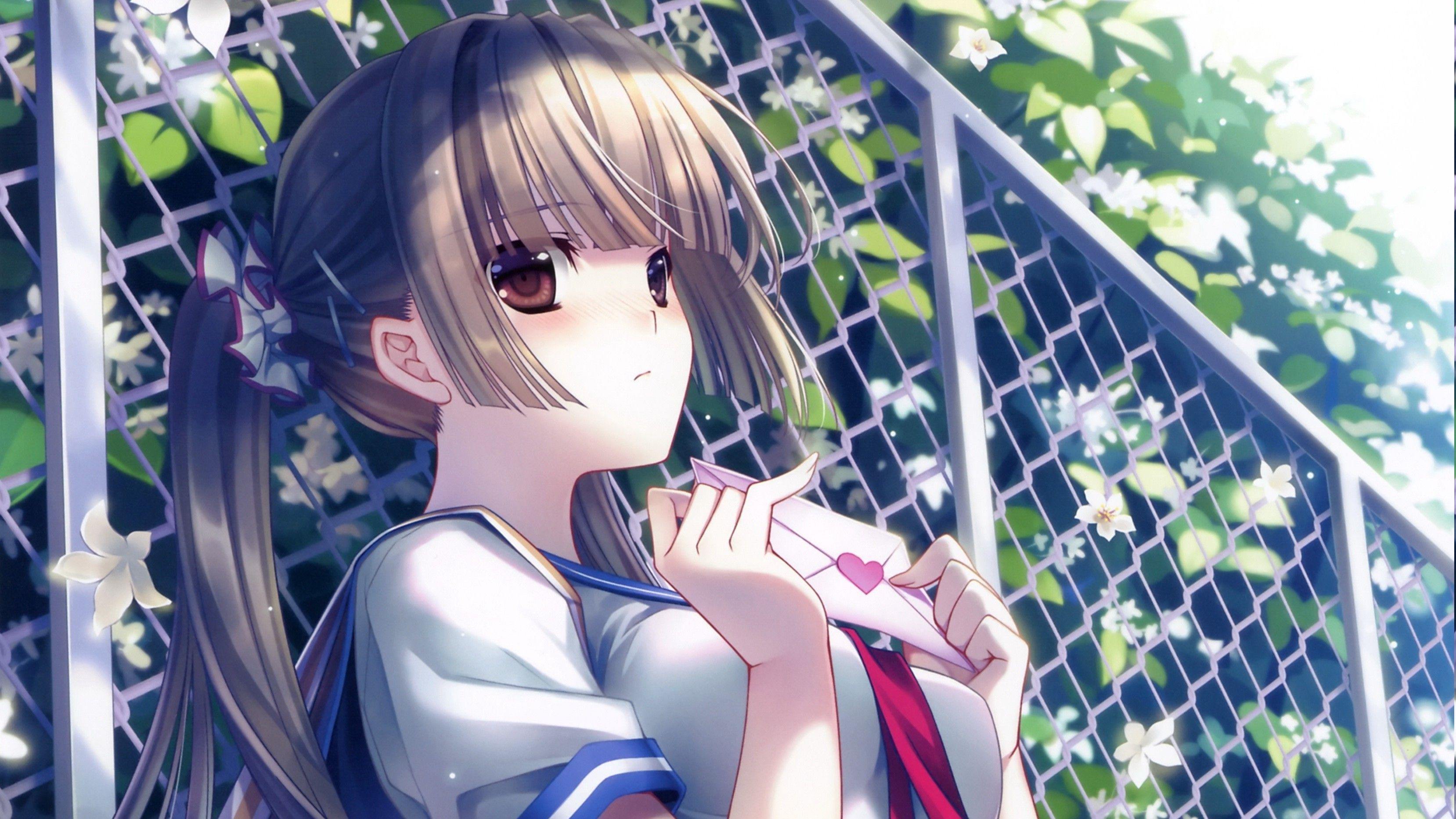3316x1866 anime Girls, Anime, School Uniform Wallpaper HD / Desktop