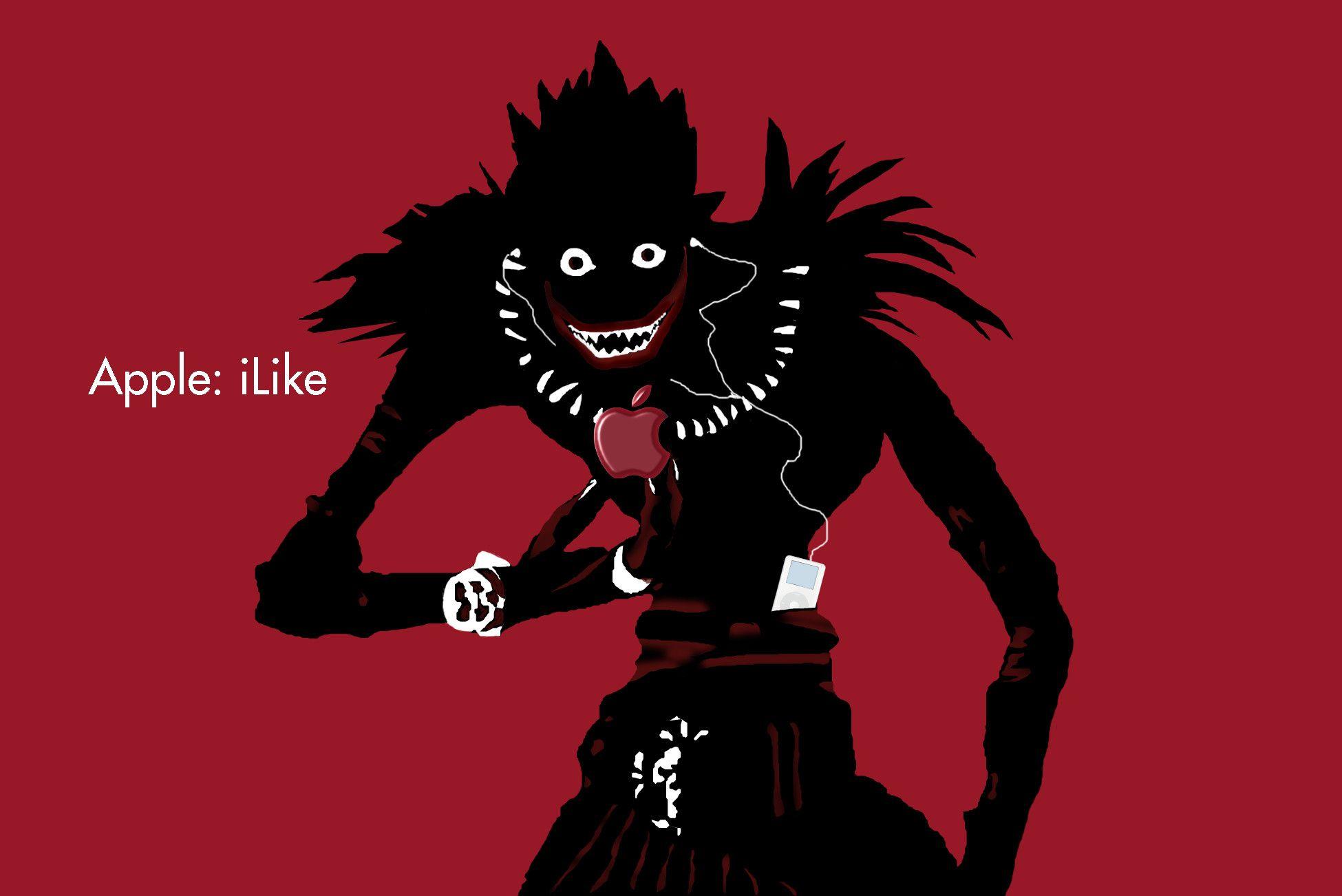 1950x1302 Death Note Ryuk Apple Data Src Note Wallpaper IPhone