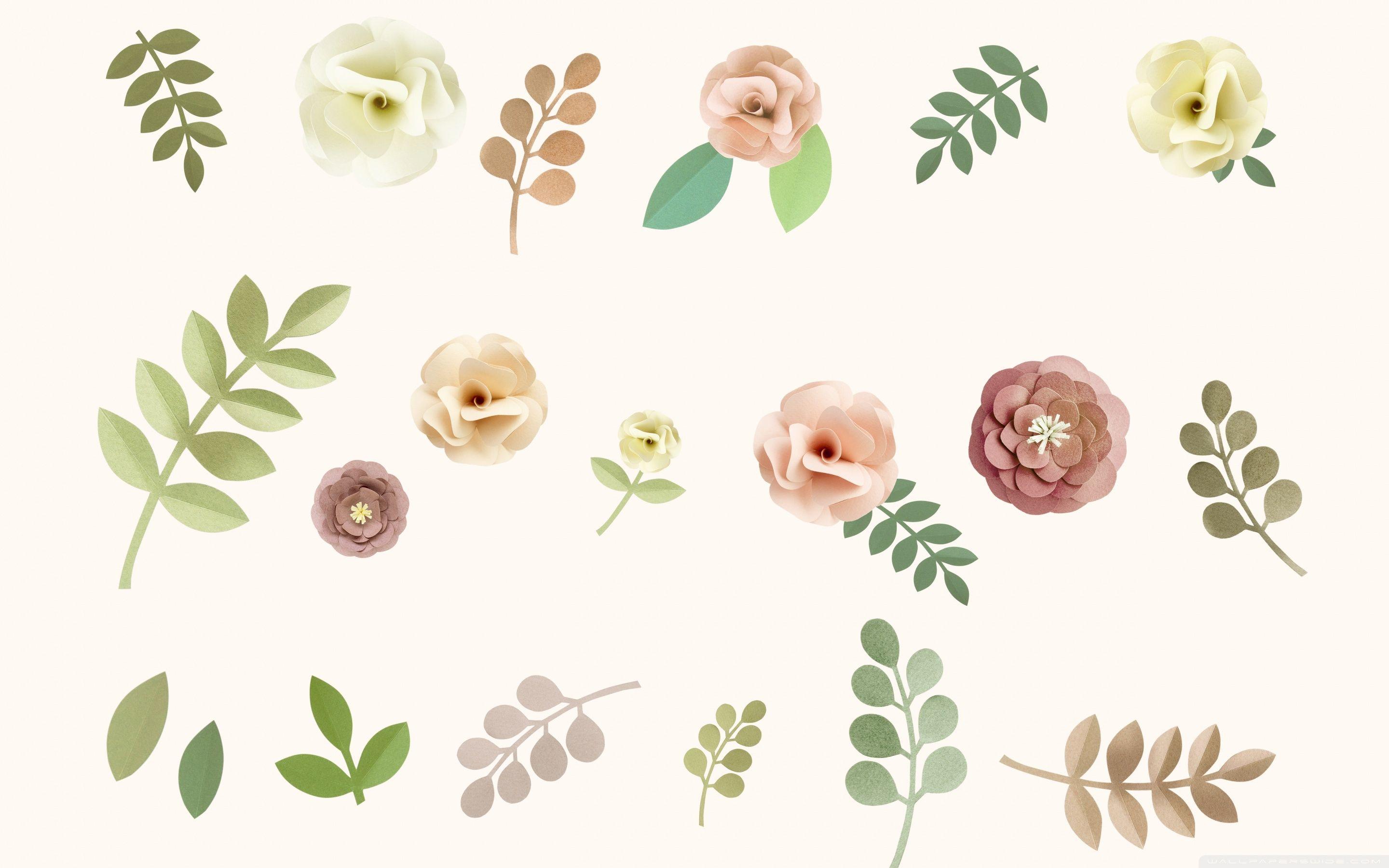 2880x1800 Pastel Floral Background ❤ 4K HD Desktop Wallpaper for 4K Ultra