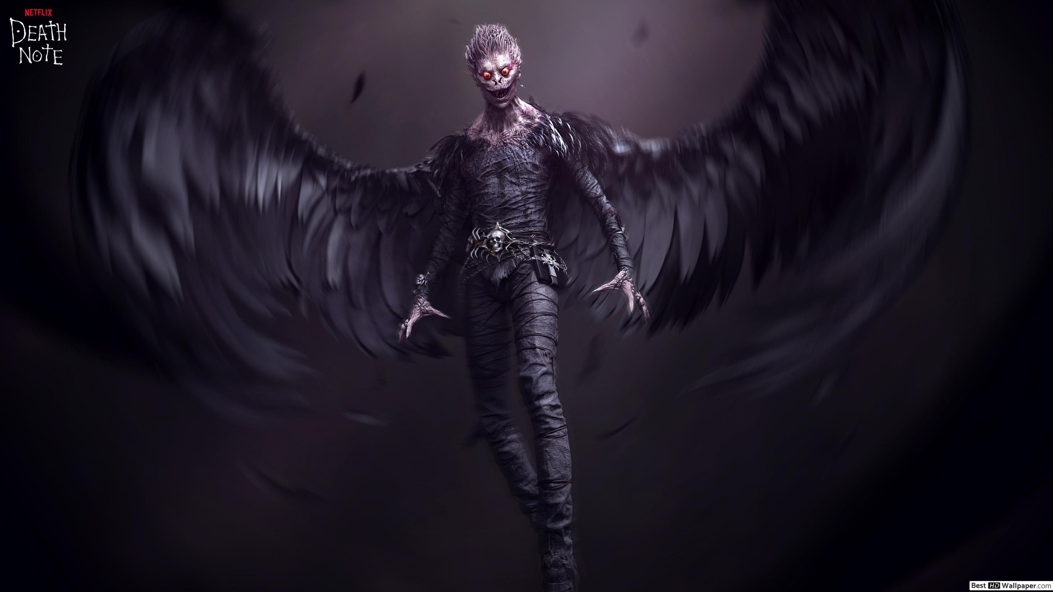 3554x1999 Ryuk from Death Note Anime HD wallpaper download