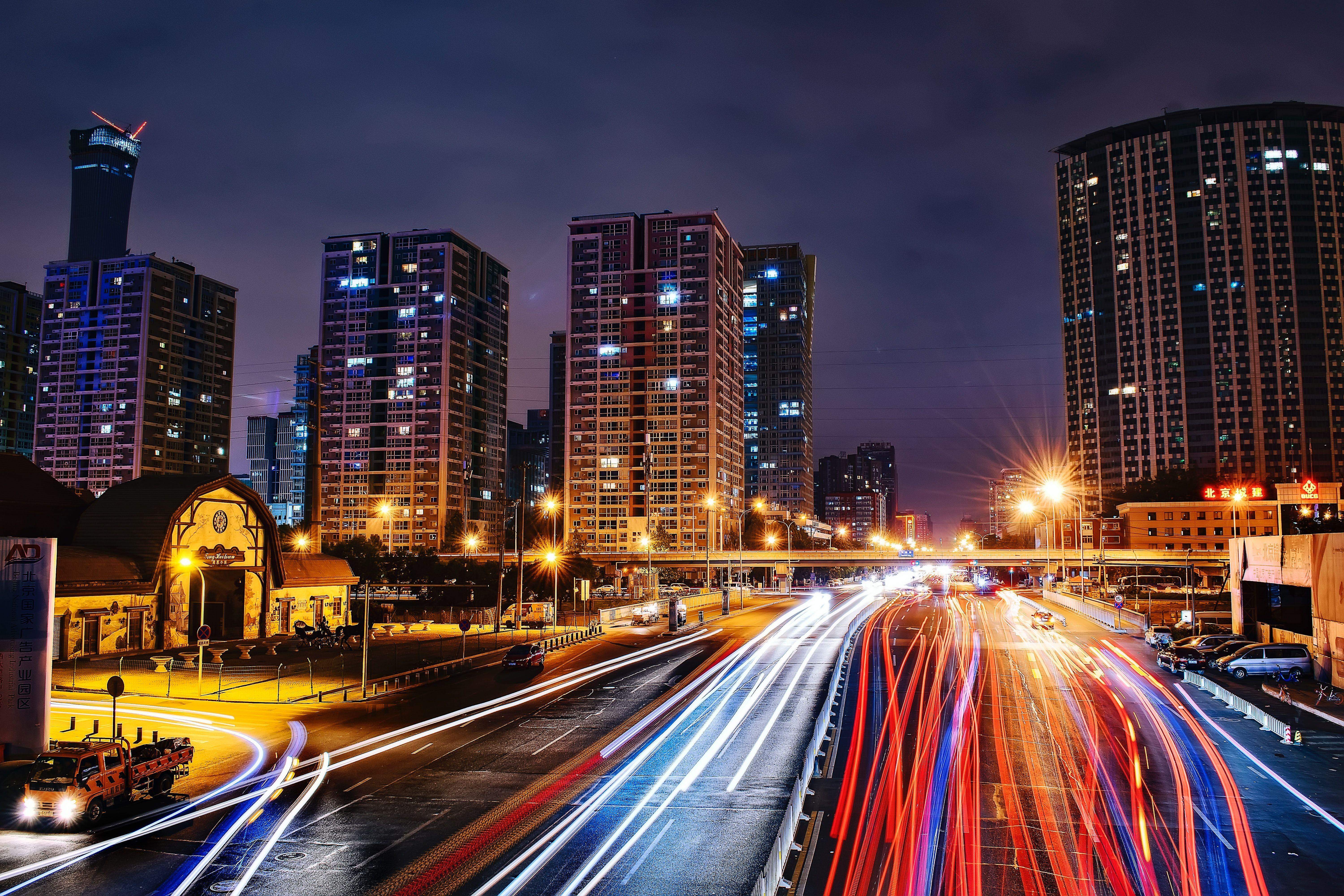 6000x4000 City Lights Picture [HQ]. Download Free Image