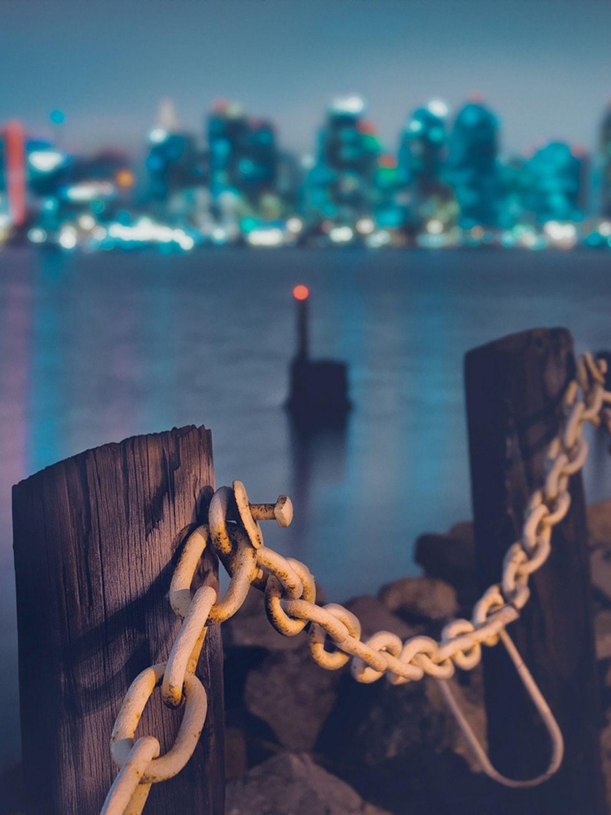 1200x1600 City Lights Mobile Wallpaper