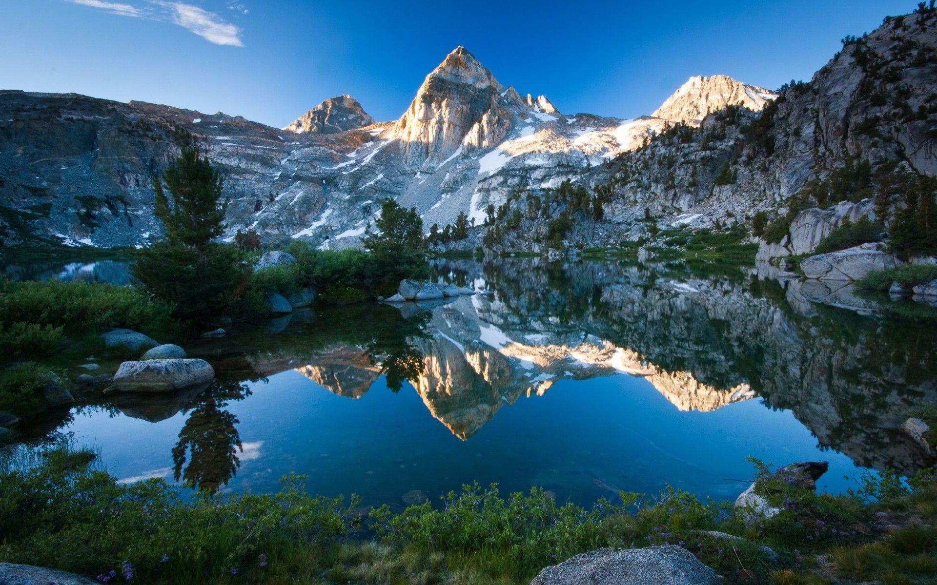 1920x1200 Rocky Mountain Lake Canada desktop PC and Mac wallpaper