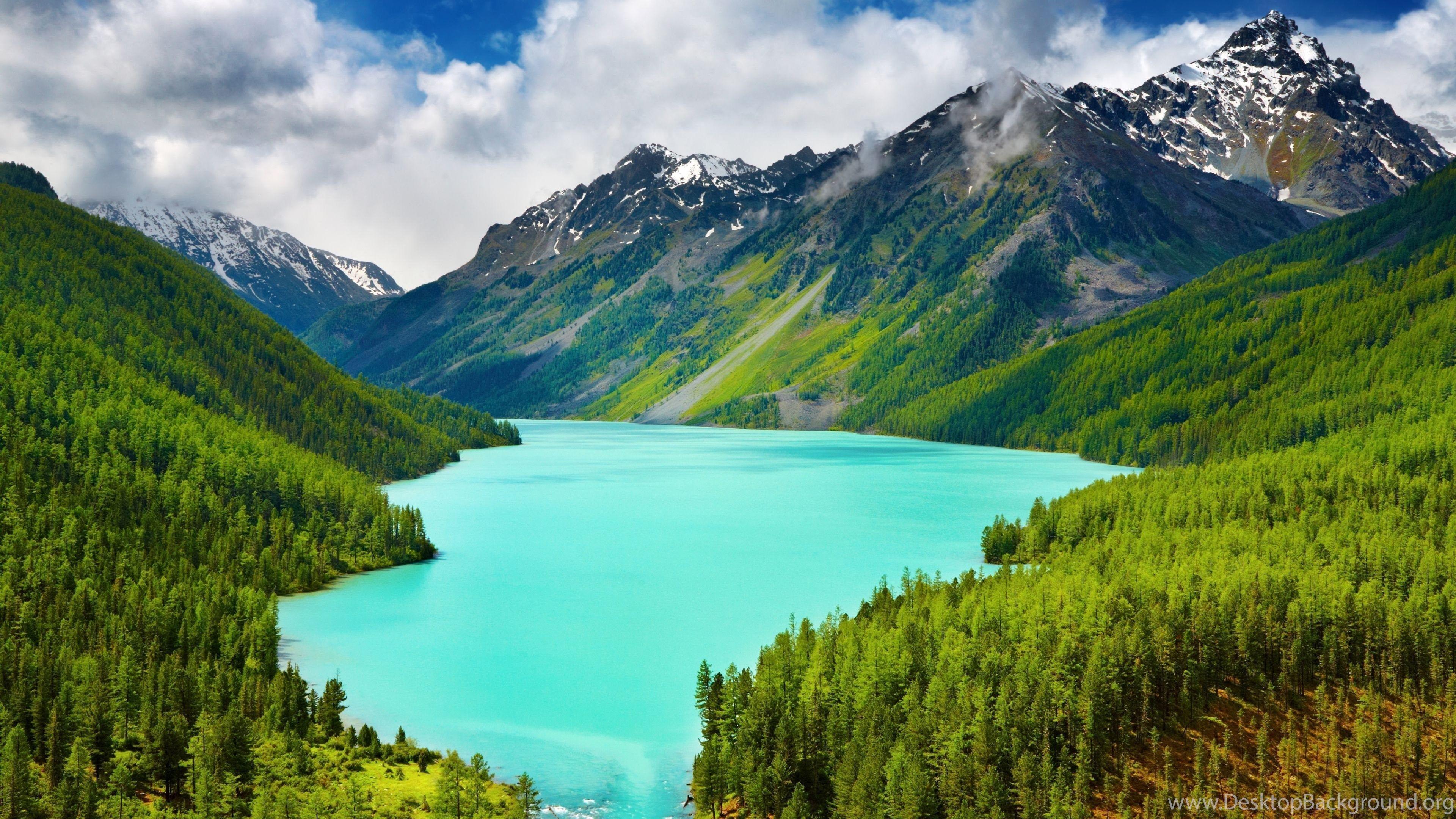 3840x2160 Mountain Lake 4k Ultra HD Wallpaper. Background Imagex2160