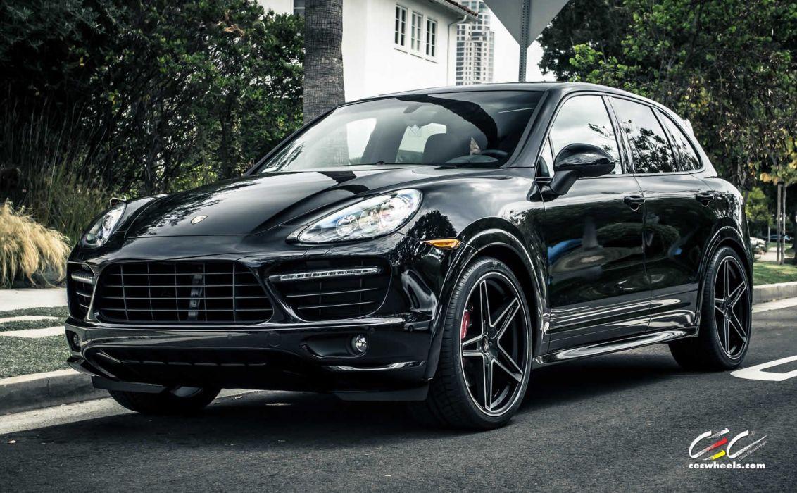1132x700 cars CEC Tuning wheels porsche Cayenne GTS suv wallpaper