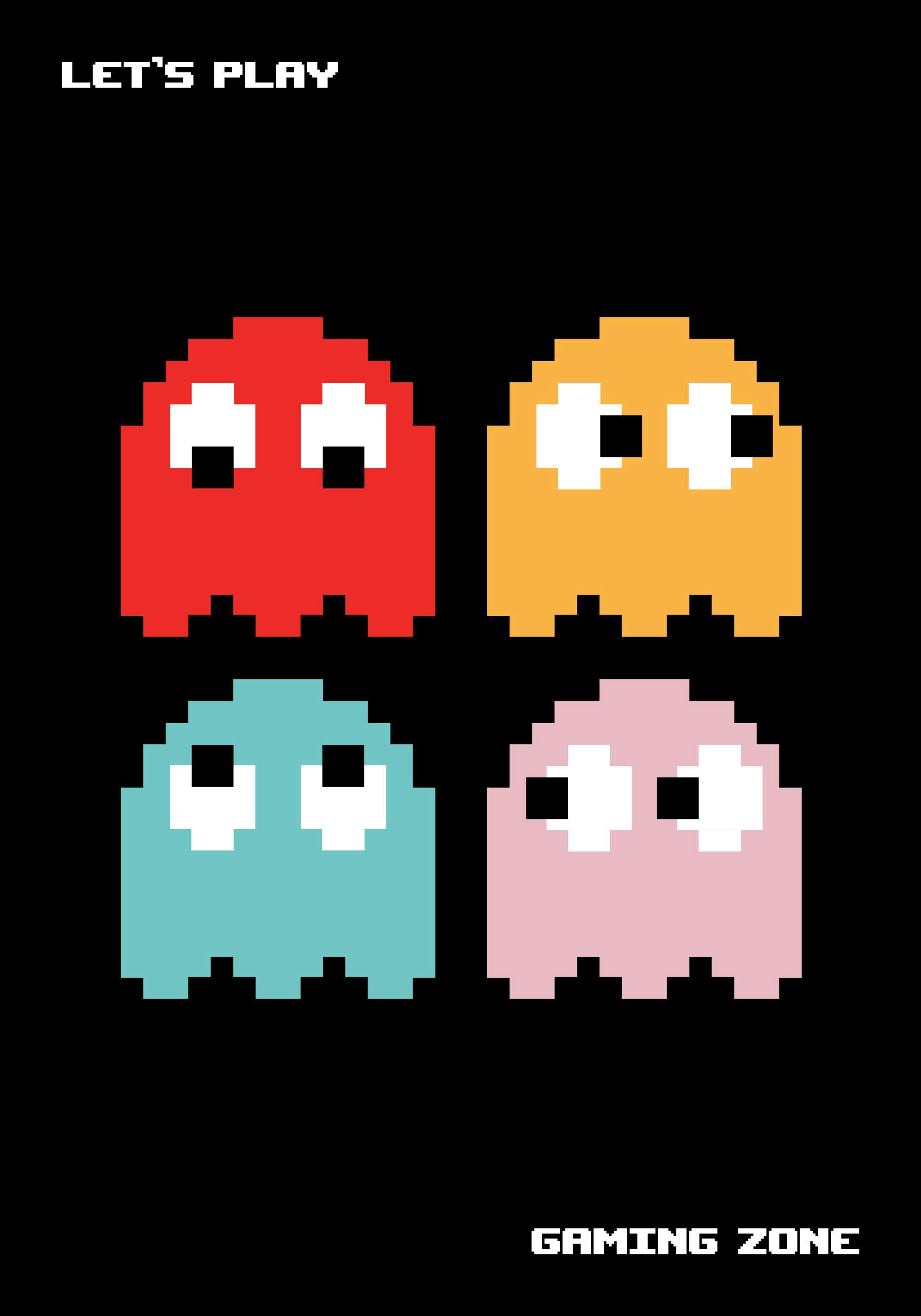 2000x2857 Lets Play Poster with gaming vibe. Poster Store US