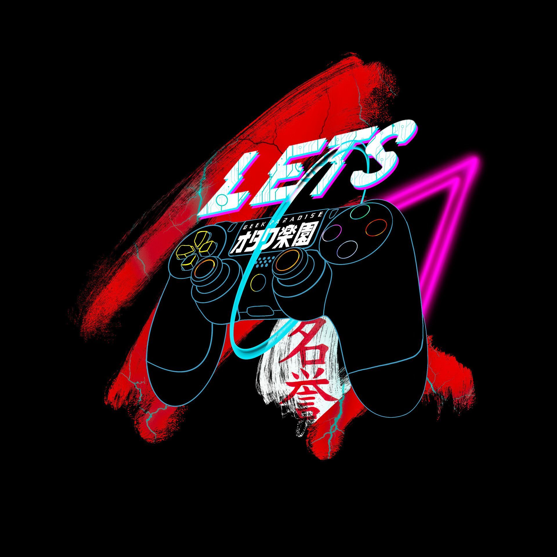 1920x1920 Lets Play art