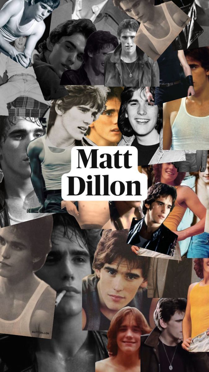 675x1200 Matt Dillon collage wallpaper. Matt dillon, Matt dillon the outsiders, Young matt dillon