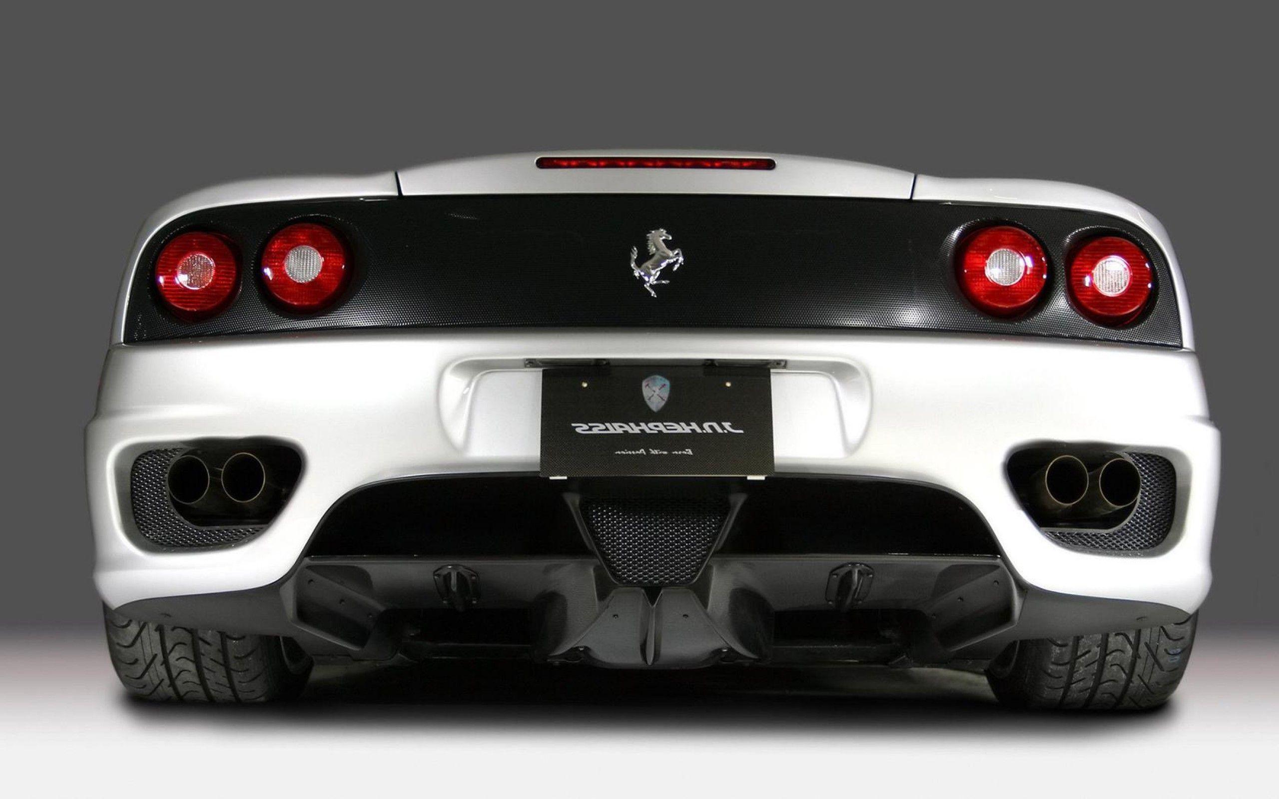 2560x1600 White Ferrari Cars Wallpaper
