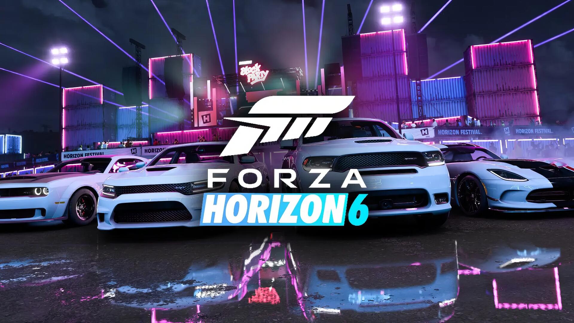 1920x1080 Forza Horizon 6: Neon Nights HD Wallpaper