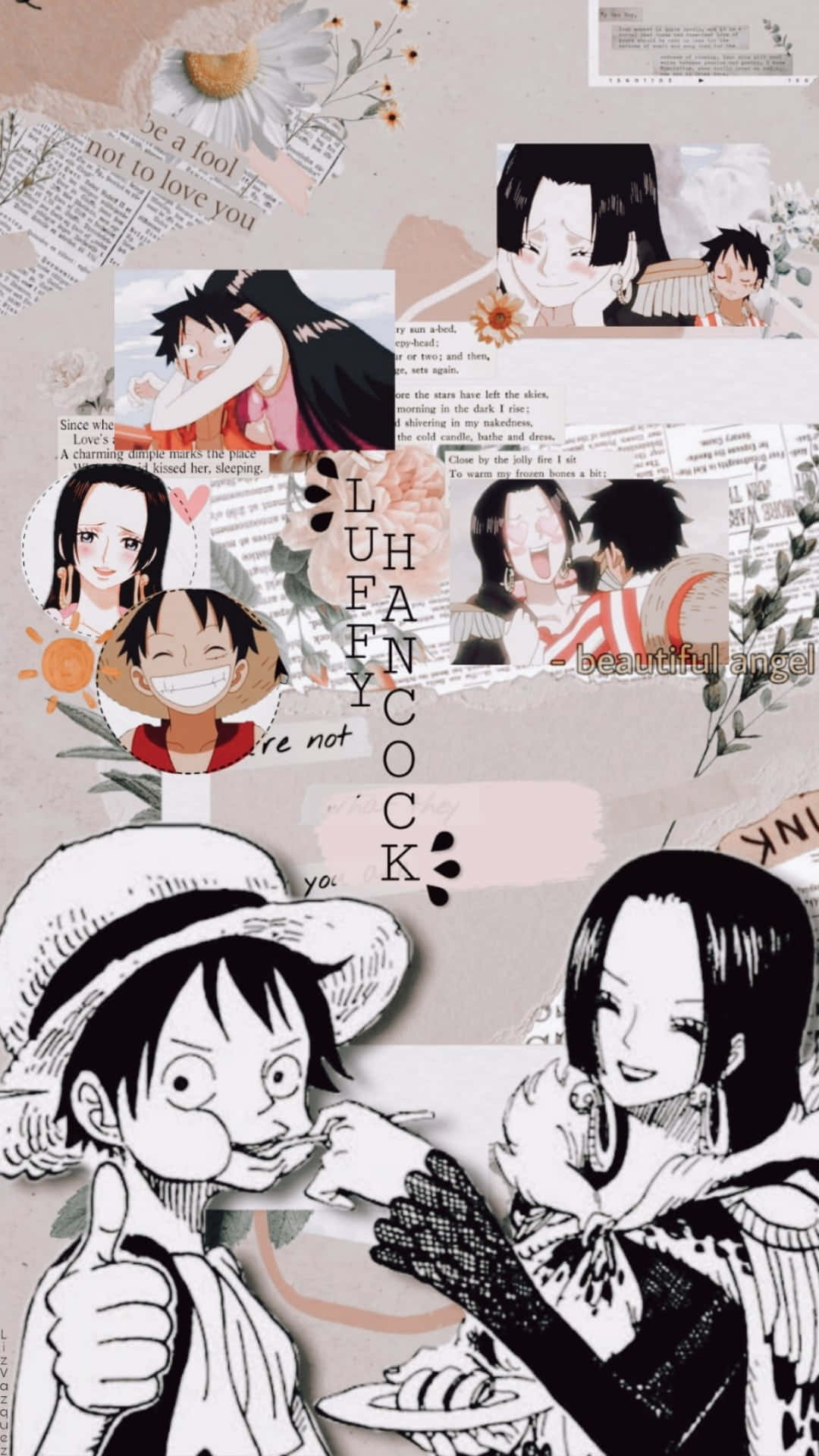 1080x1920 Download One Piece Manga Epic Battle Wallpaper