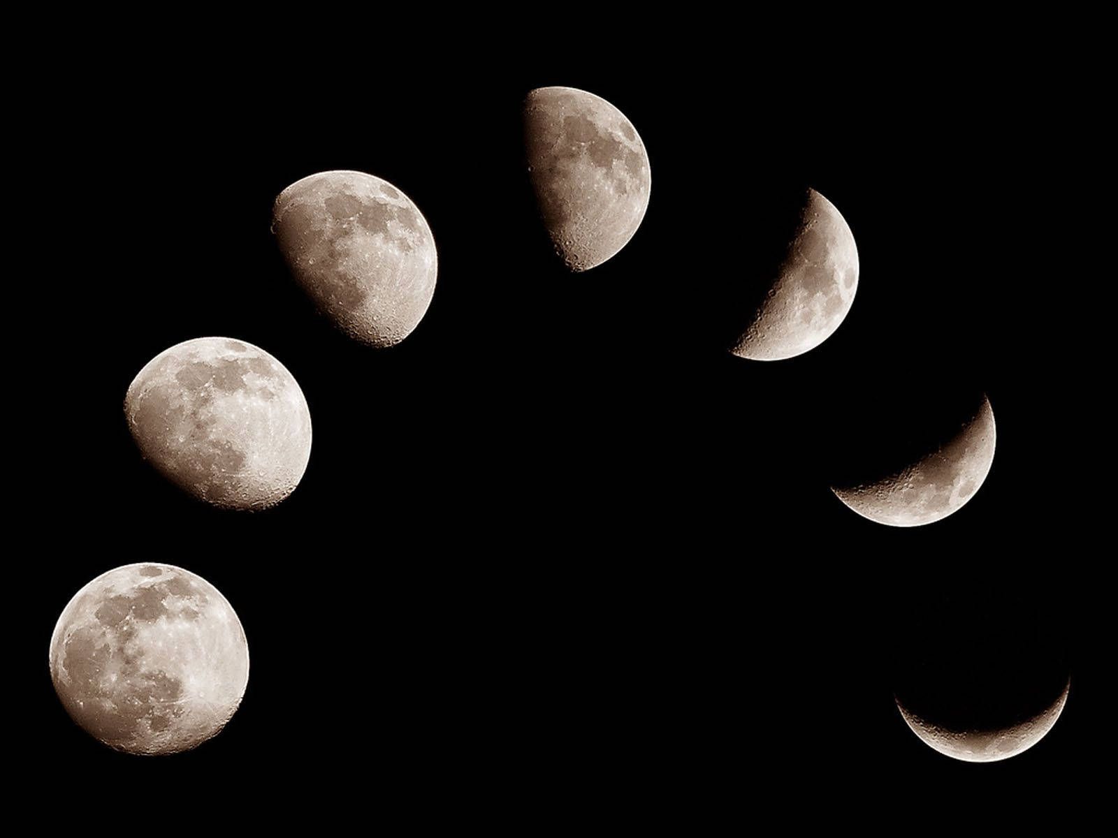 1600x1200 Download Moon Phases Arch Wallpaper