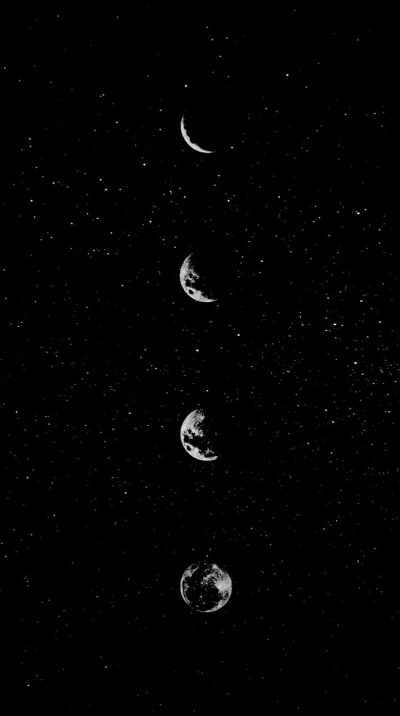 800x1431 Moon phases, HD phone wallpaper