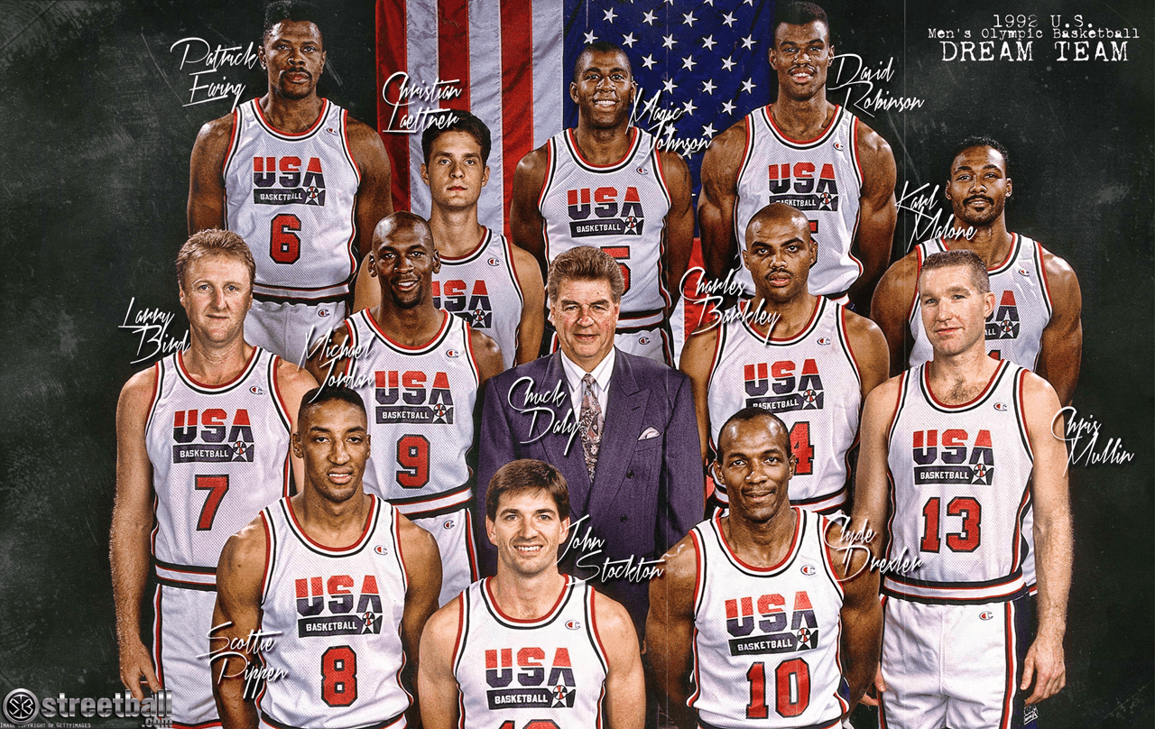 1280x808 Free download Charles Barkley Dream Team Basketball Wallpaper