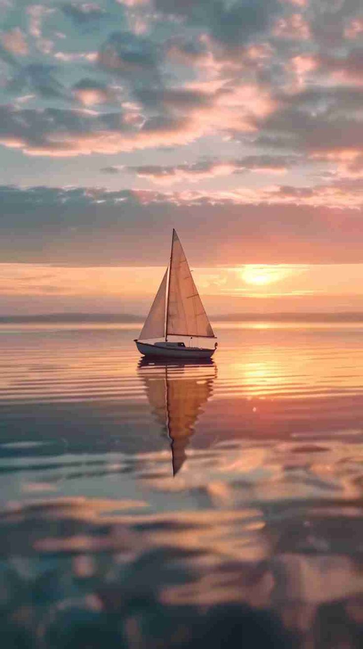 736x1313 image of a Boat on Water 4K HD Wallpaper