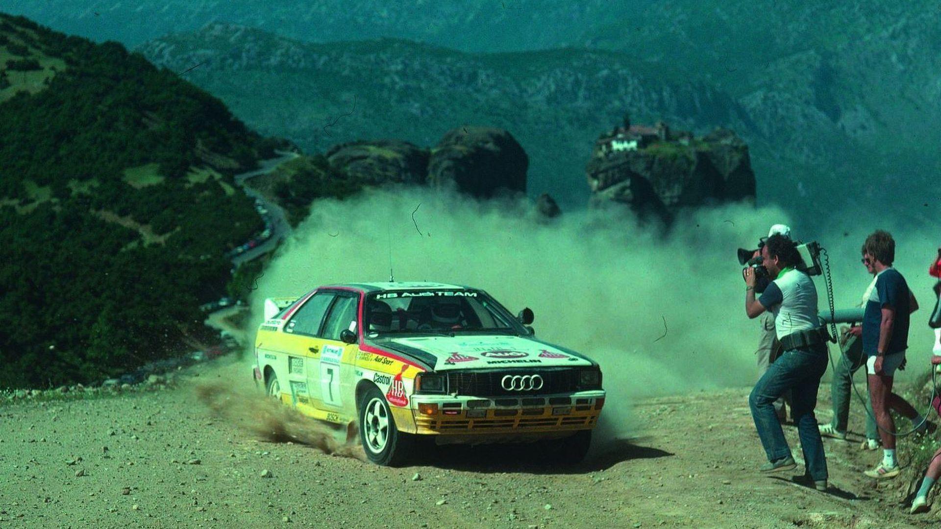 Audi 80 quattro ралли