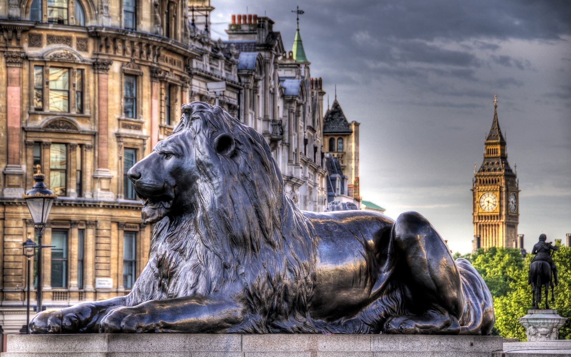 1920x1200 Trafalgar Square Wallpaper