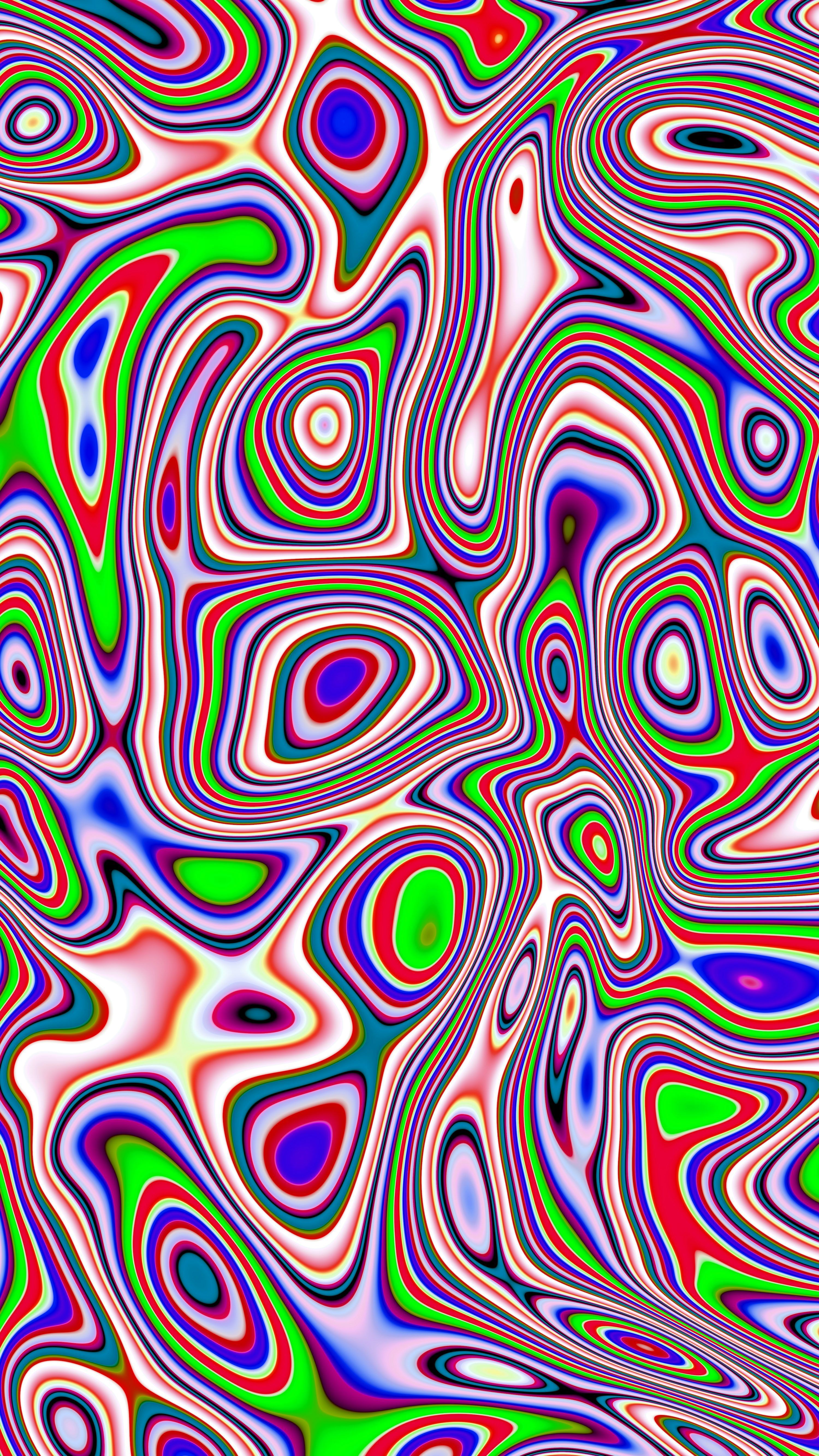 3000x5333 Abstract swirls of vibrant colors and patterns photo