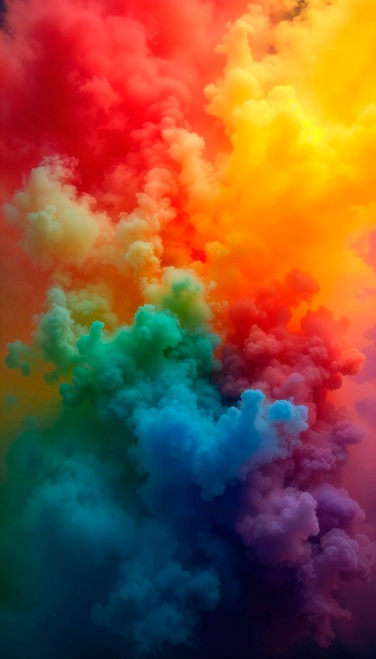 740x1297 Vibrant colorful phone wallpaper Image