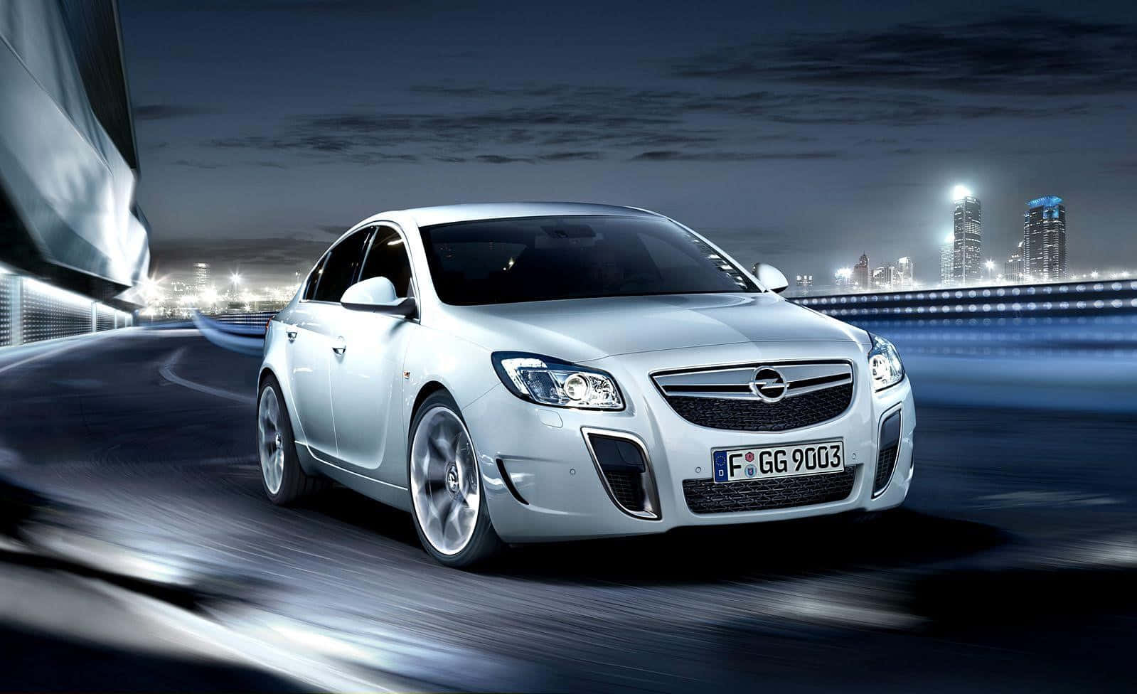 1599x976 Download Opel Insignia on the Road Wallpaper