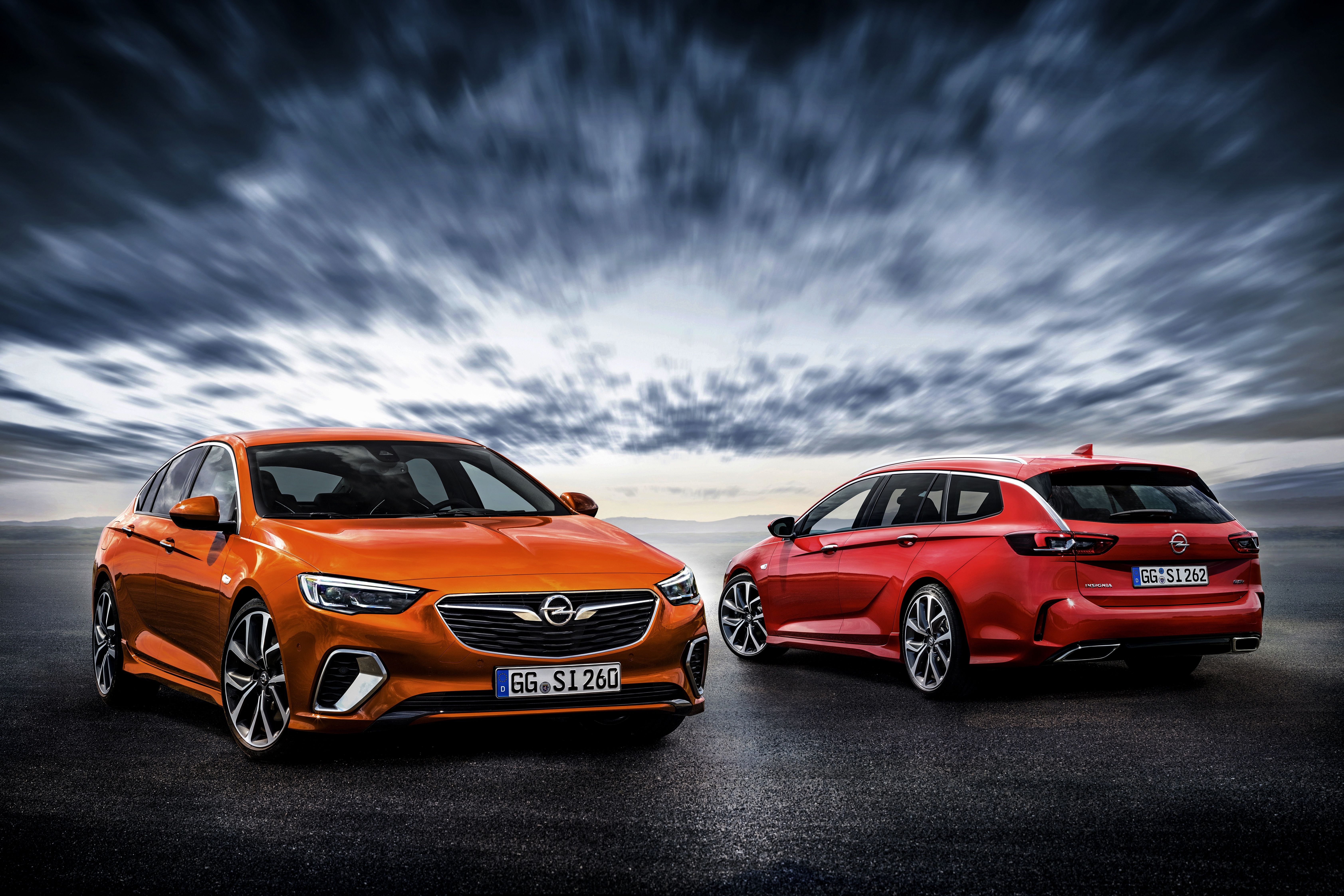 6732x4488 Wallpaper the sky, orange, red, clouds, Insignia, Opel, are, Insignia GSi Grand Sport for mobile and desktop, section opel, resolution 6732x4488