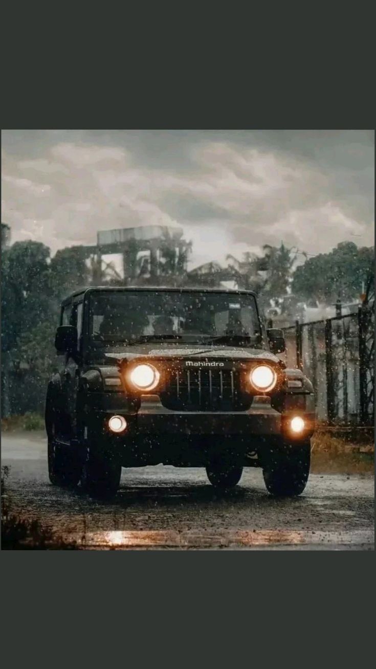 735x1308 Mahindra Thar ❤