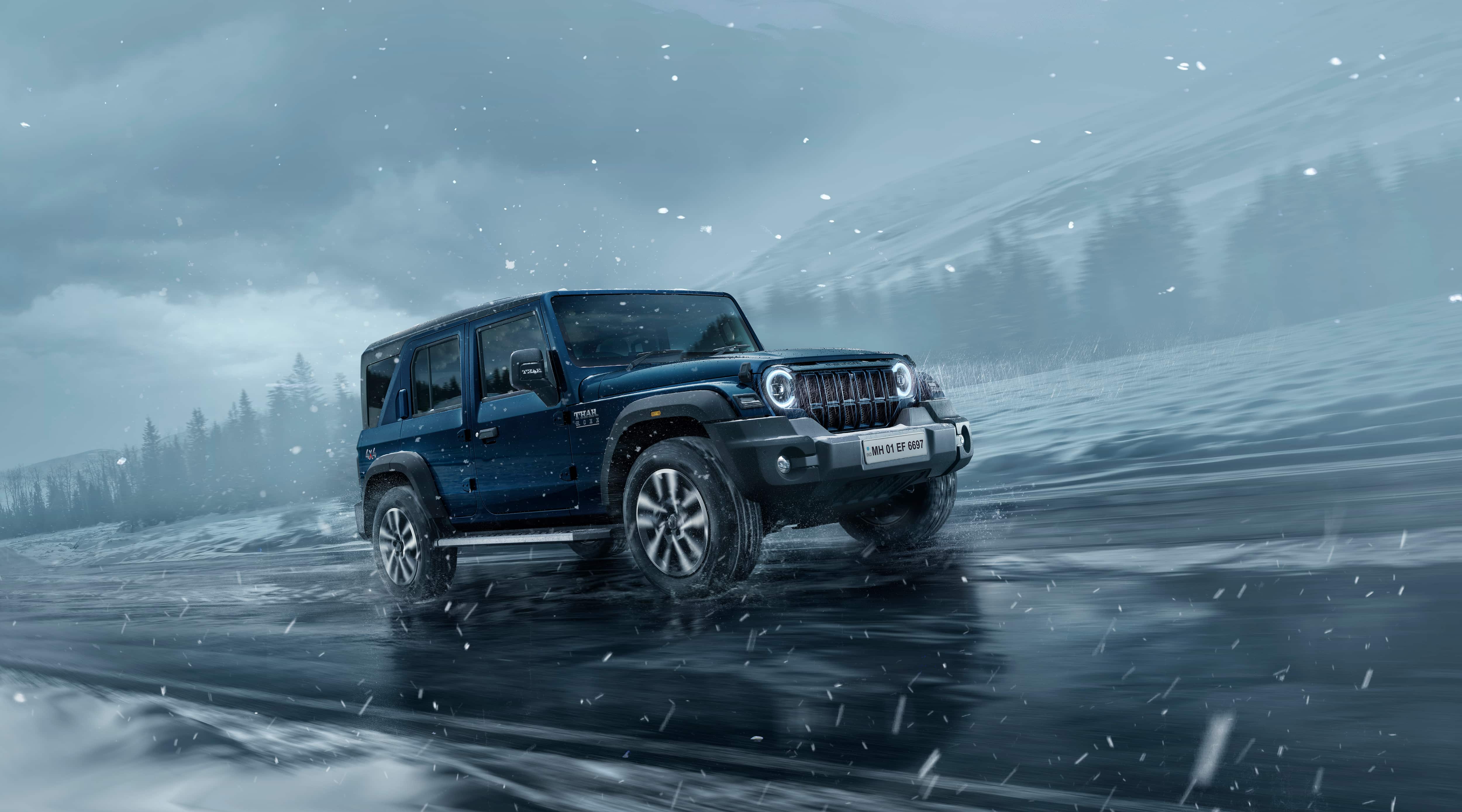 5000x2778 In Pics! Mahindra Thar Roxx Launched In India; Check Variant Wise Price, Features, Other Details Of 5 Door SUV
