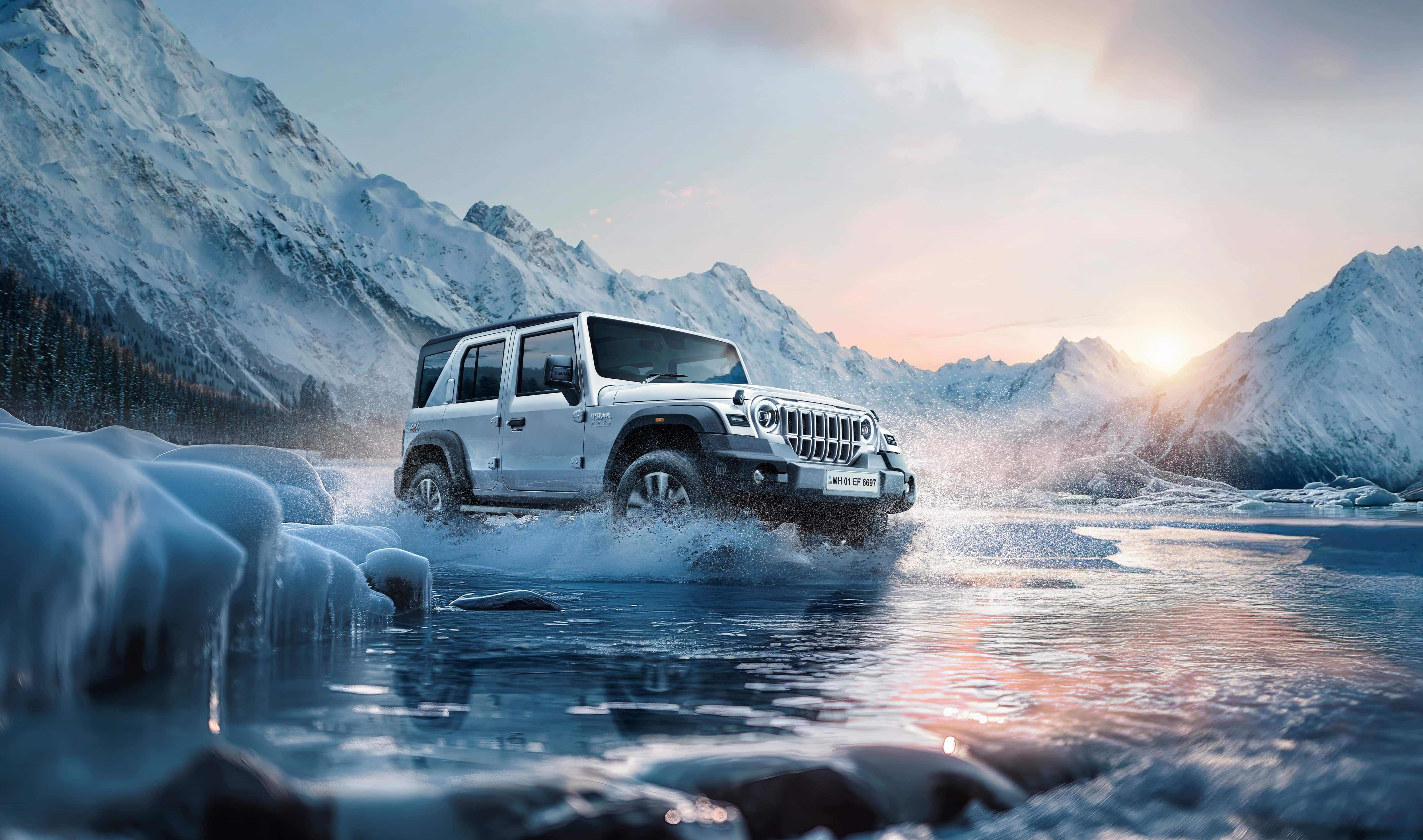 5000x2951 In Pics! Mahindra Thar Roxx Launched In India; Check Variant Wise Price, Features, Other Details Of 5 Door SUV