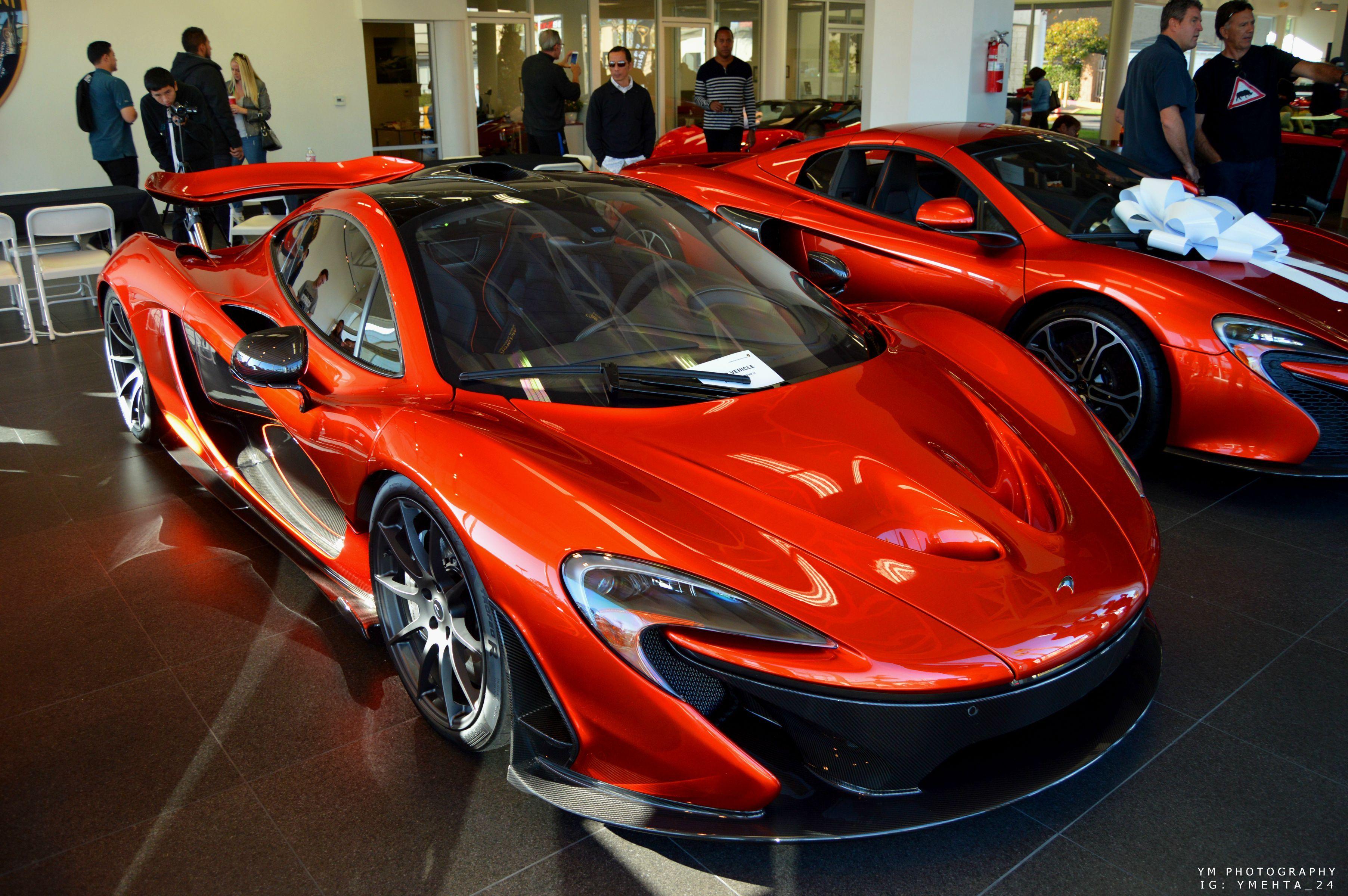 MCLAREN p1 Orange