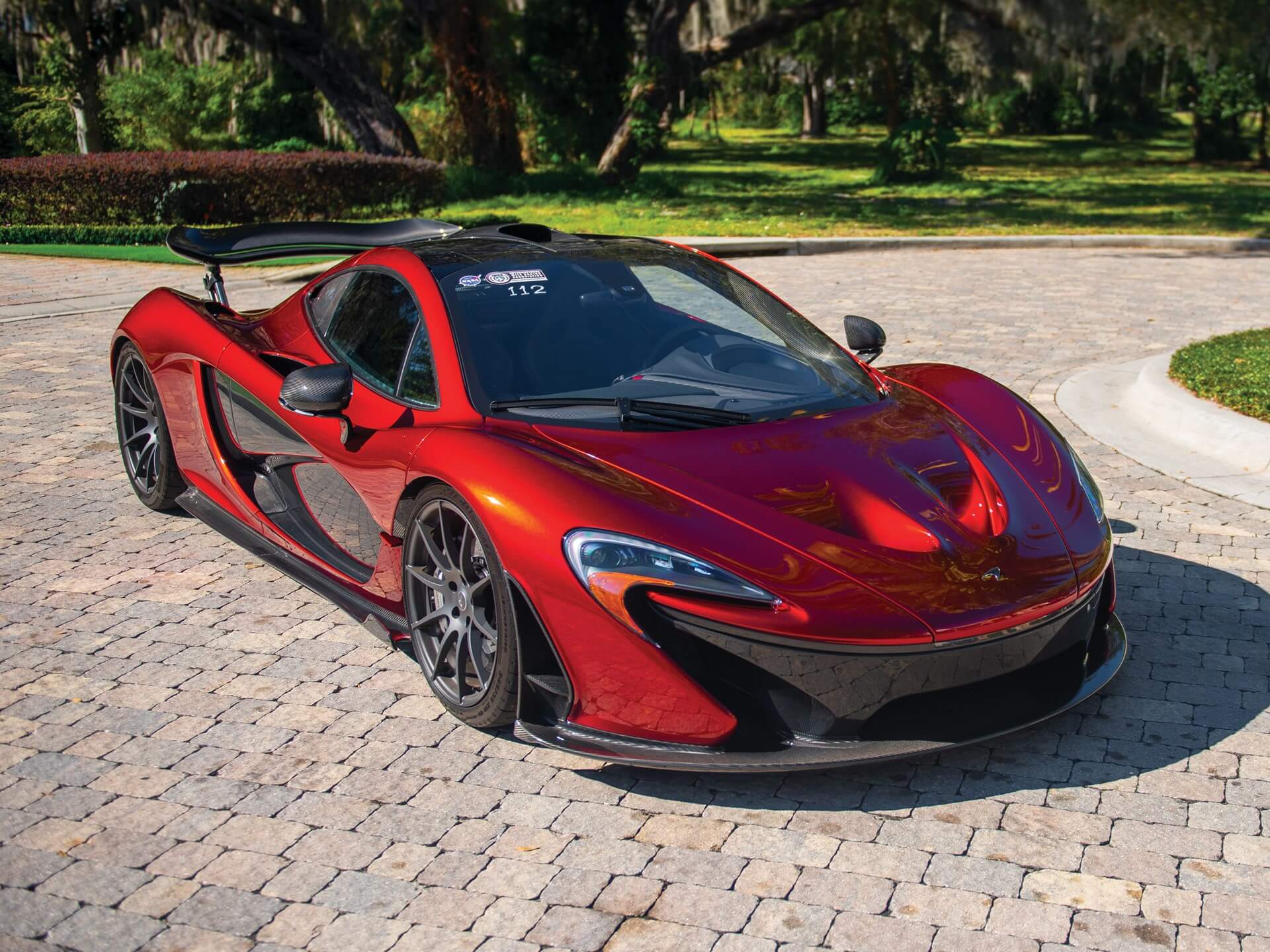 MCLAREN p1 красный