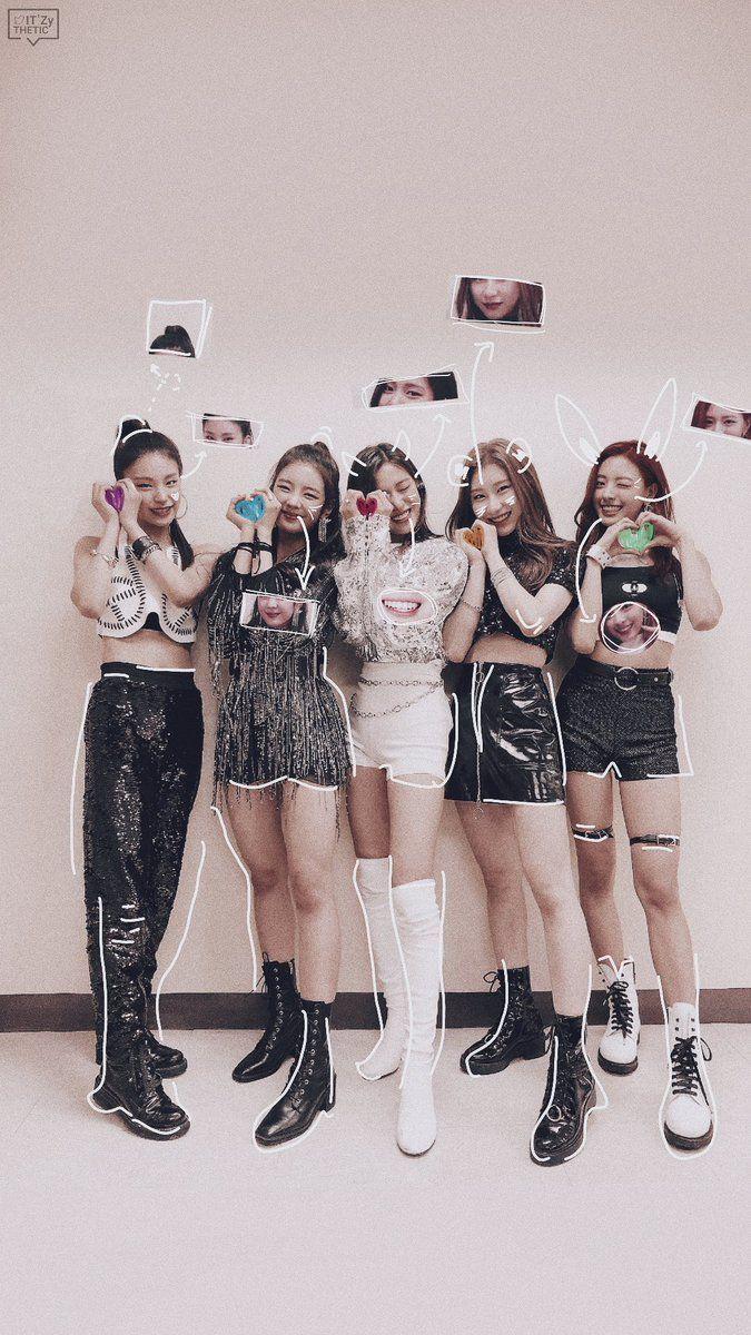675x1200 ITZY aesthetic - ╰#itzytheticlockscreen Ξ