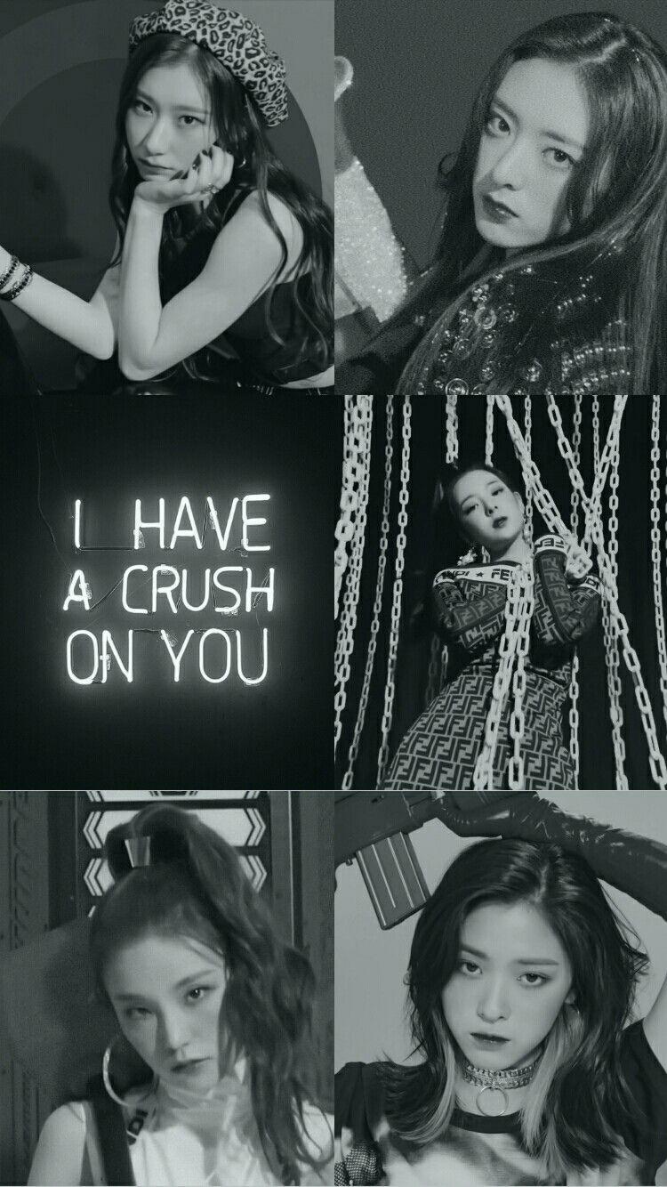 750x1334 Aesthetic Itzy Wallpaper
