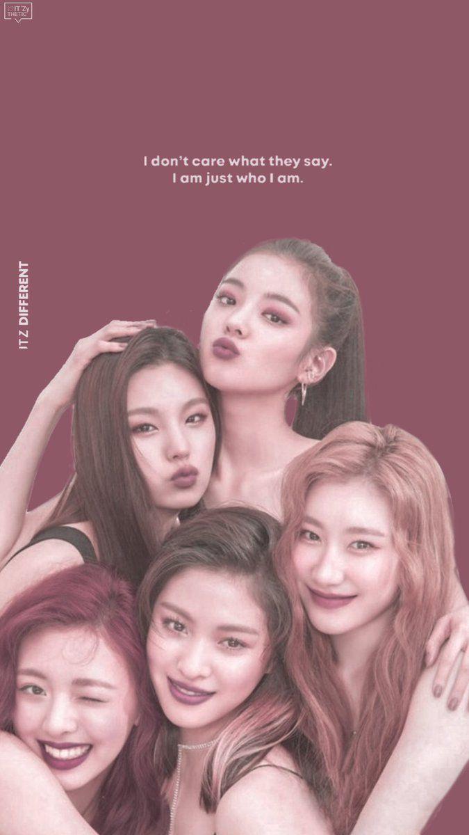 675x1200 ITZY aesthetic - ╰#itzytheticlockscreen Ξ